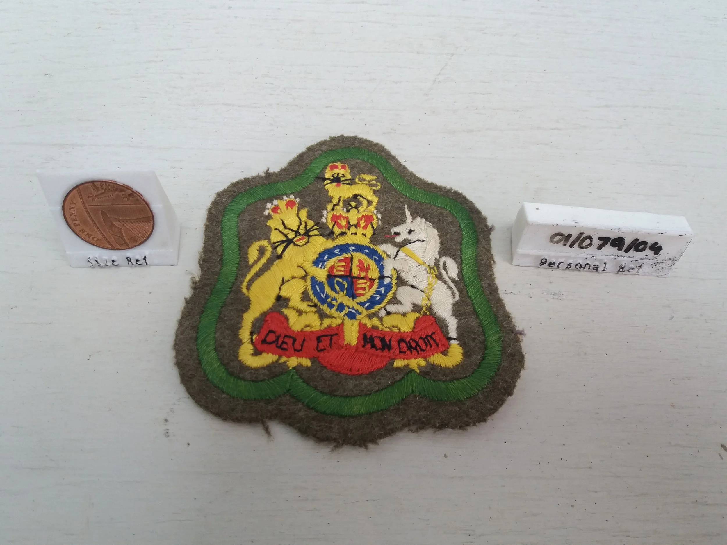 1950s / 1960s | British Army Warrant Officer Class 1 (WO1) Patch