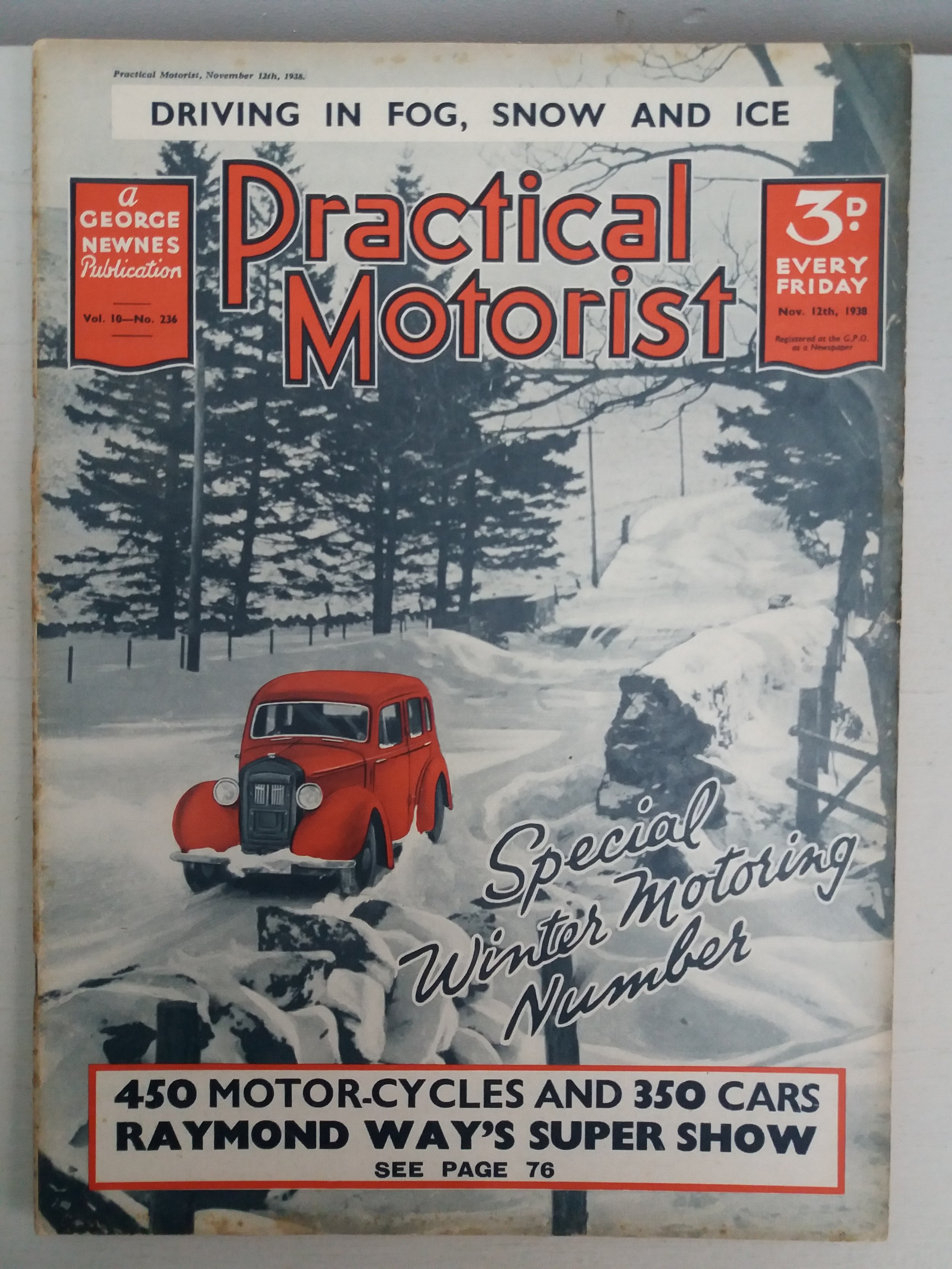 Practical Motorist
No. 236 (Nov. 12th, 1938)
