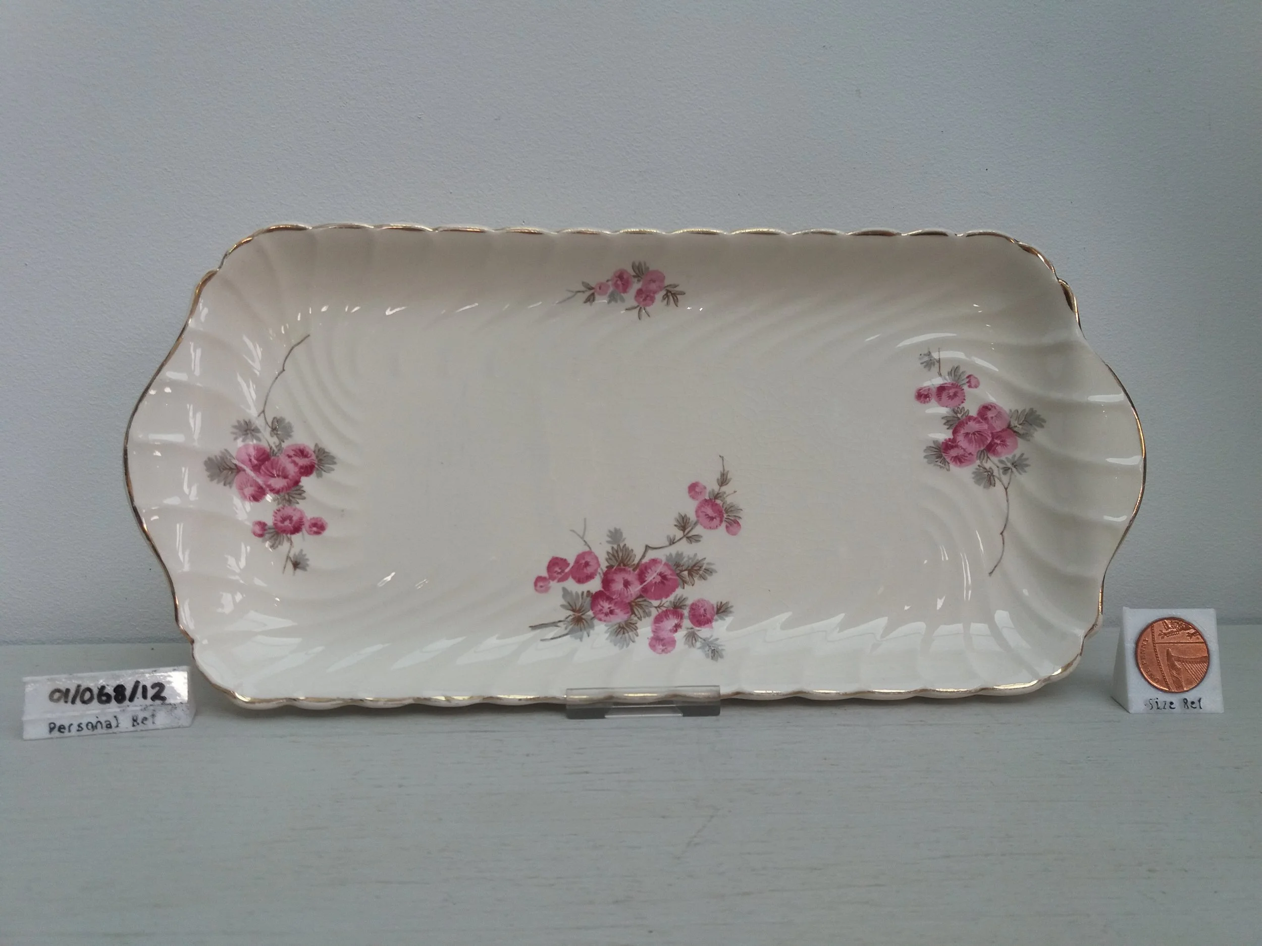 1940s | Burleigh Ware Tray / Sandwich Plate
