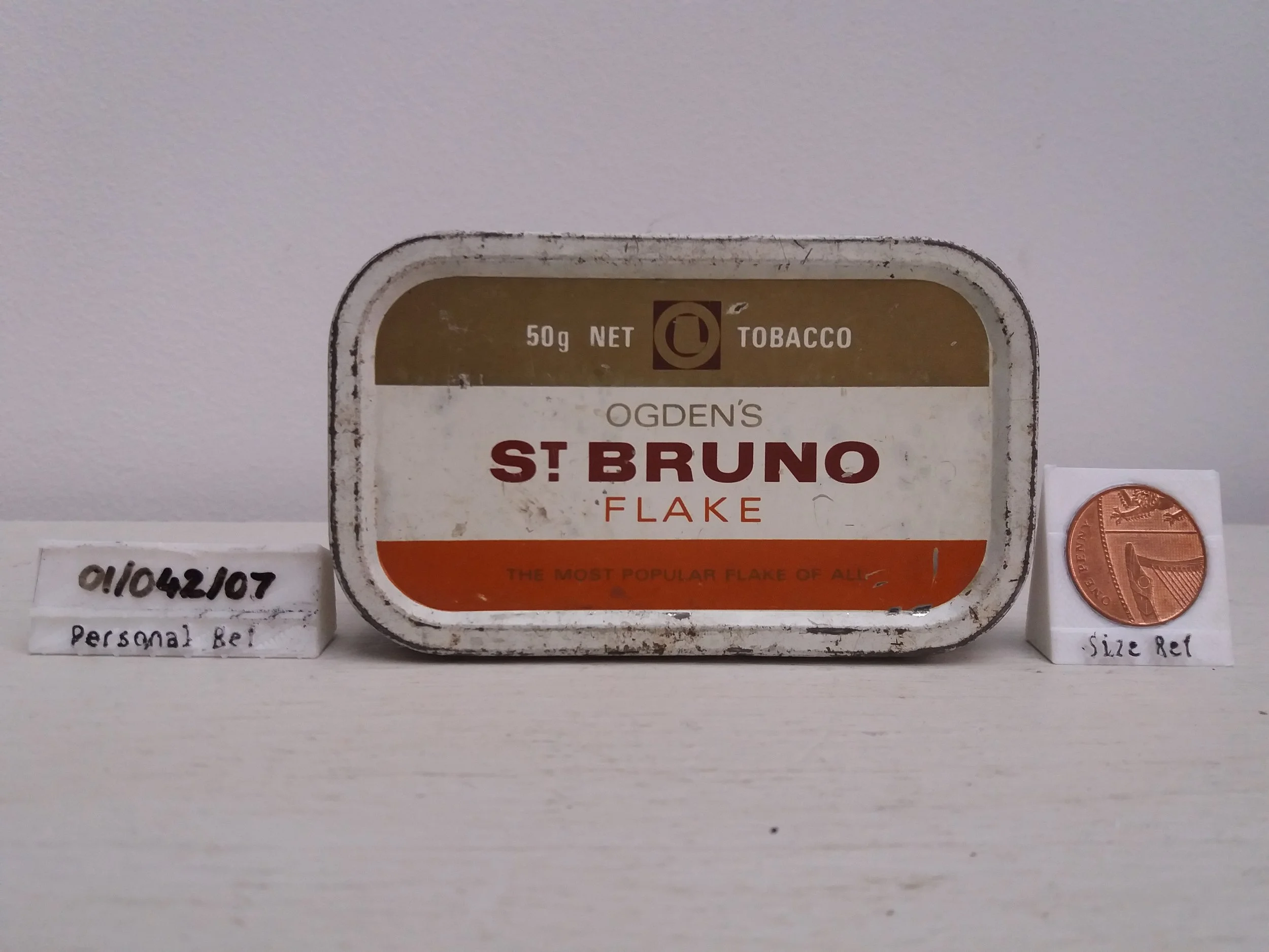 1970s / 1980s | Ogden's St Bruno Flake 50g Tobacco Tin