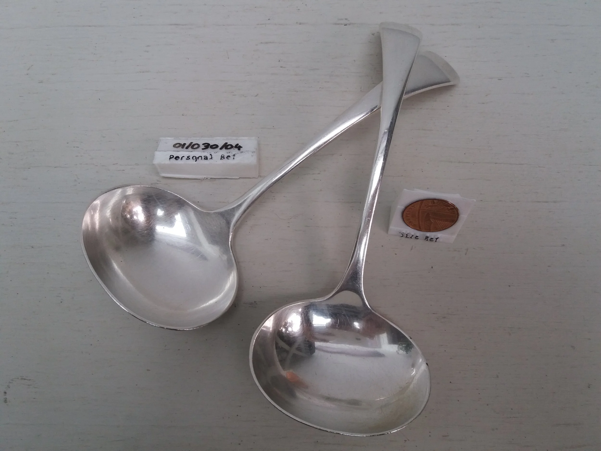 1930s - 1960s | Pair of Serving Spoons - Peerless