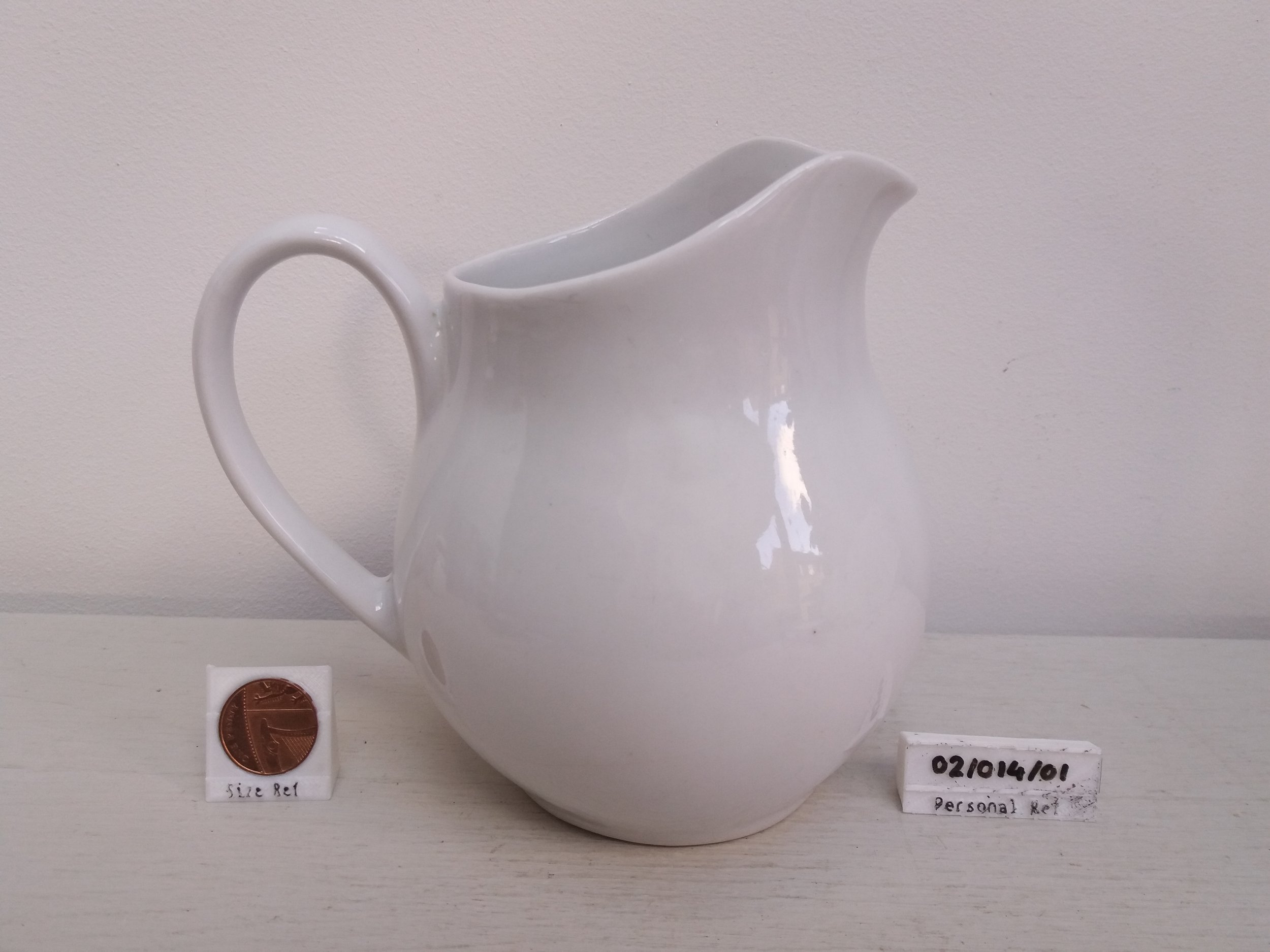 Large White Jug