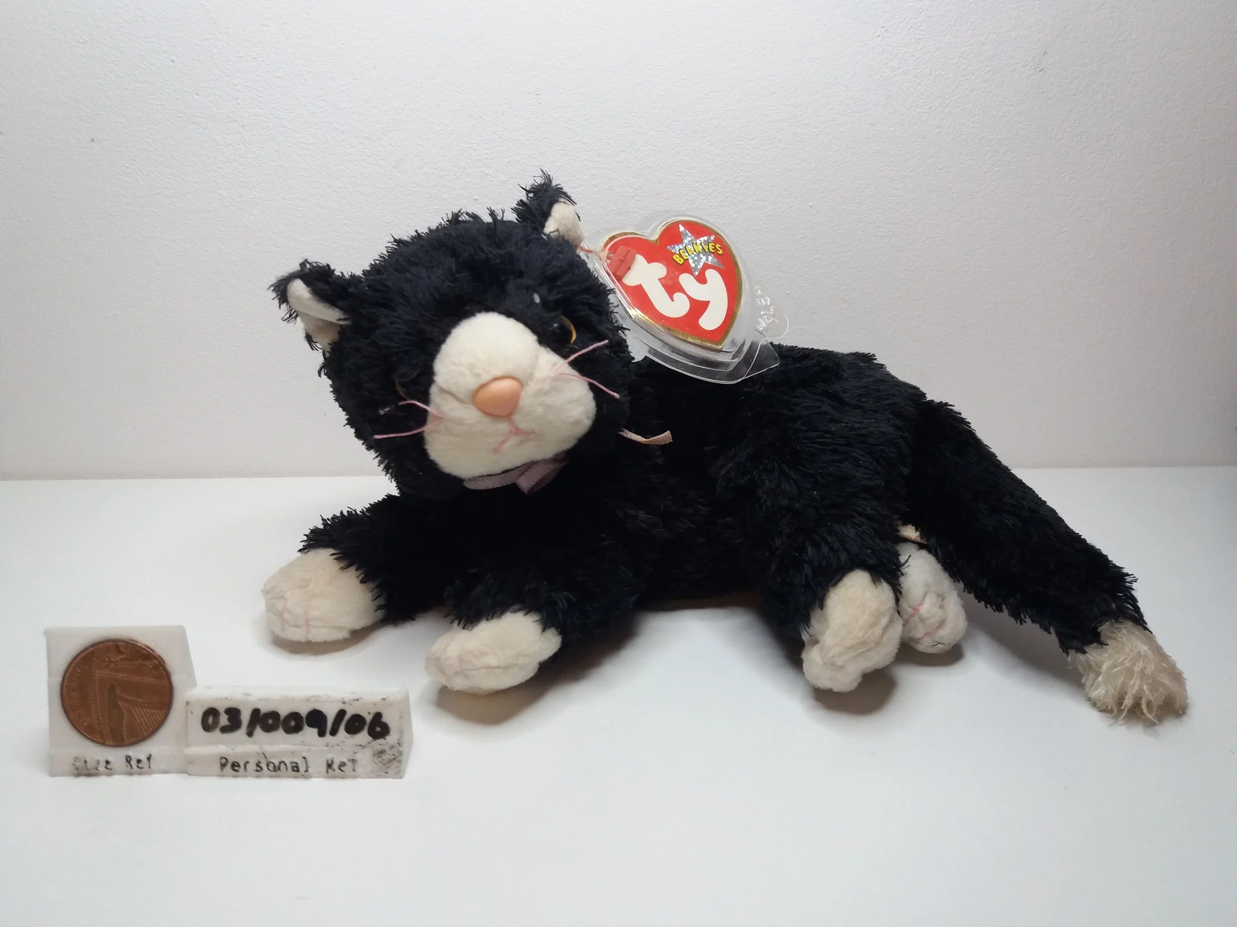 Booties the Cat - ty Beanie Babies