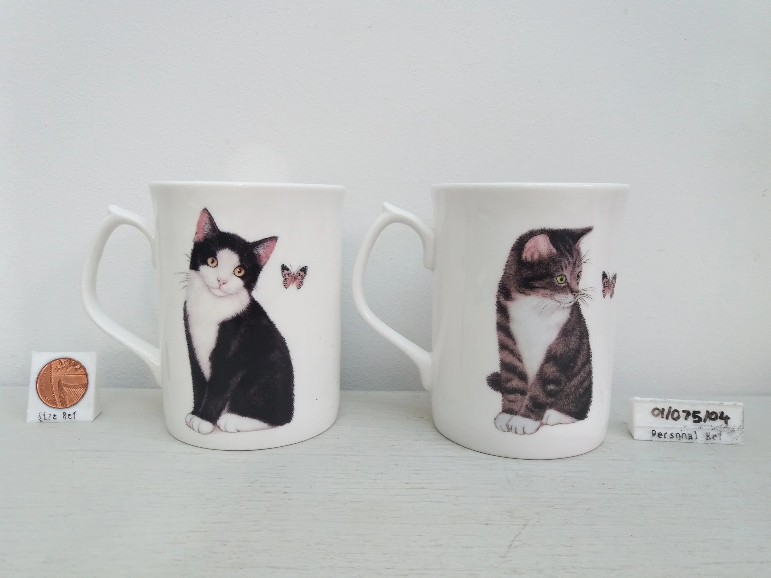 2000 - 2006 | 2x Grafton Living Cat Mugs