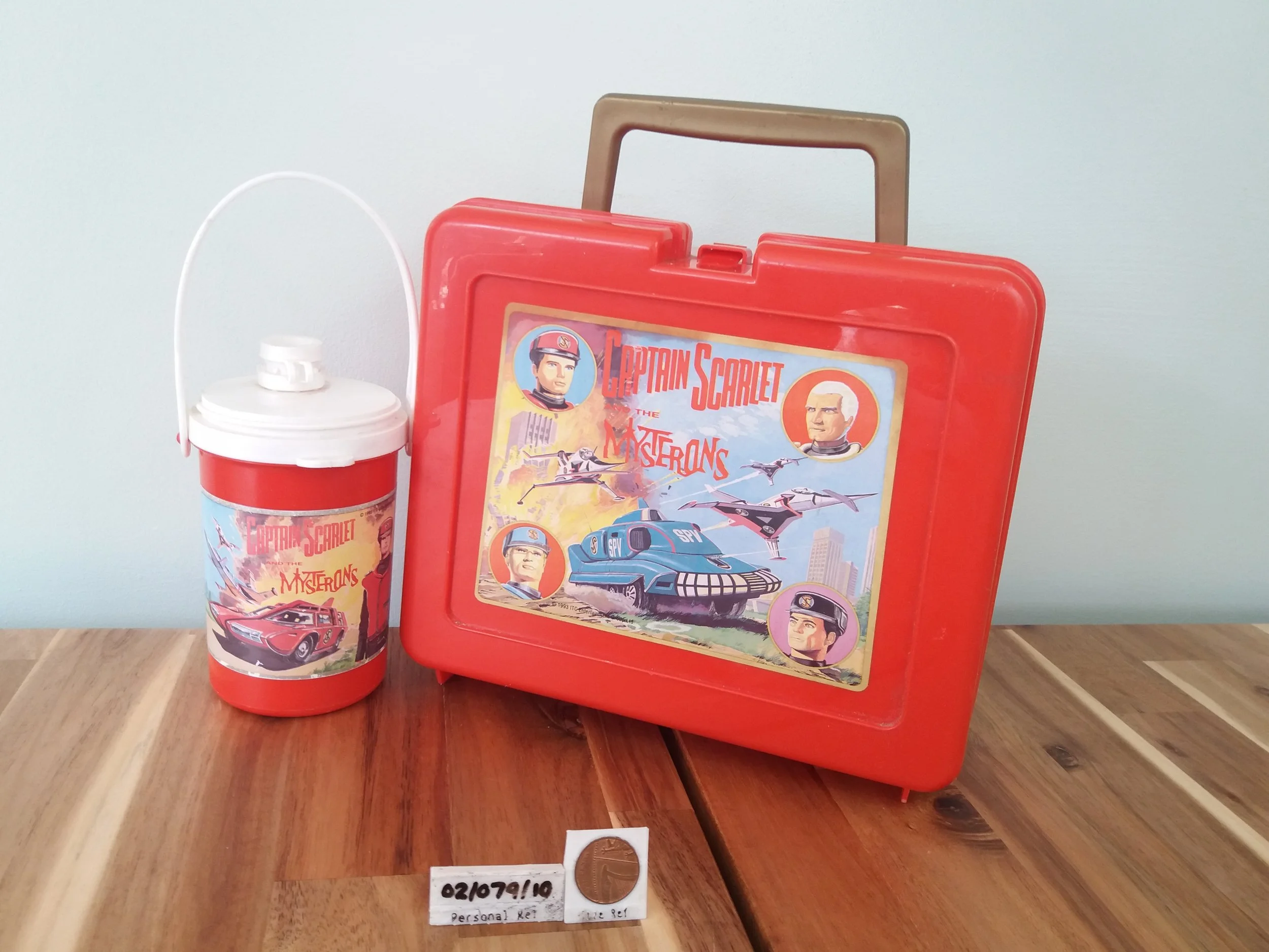 1990s | Captain Scarlet and the Mysterons Lunchbox & Cup