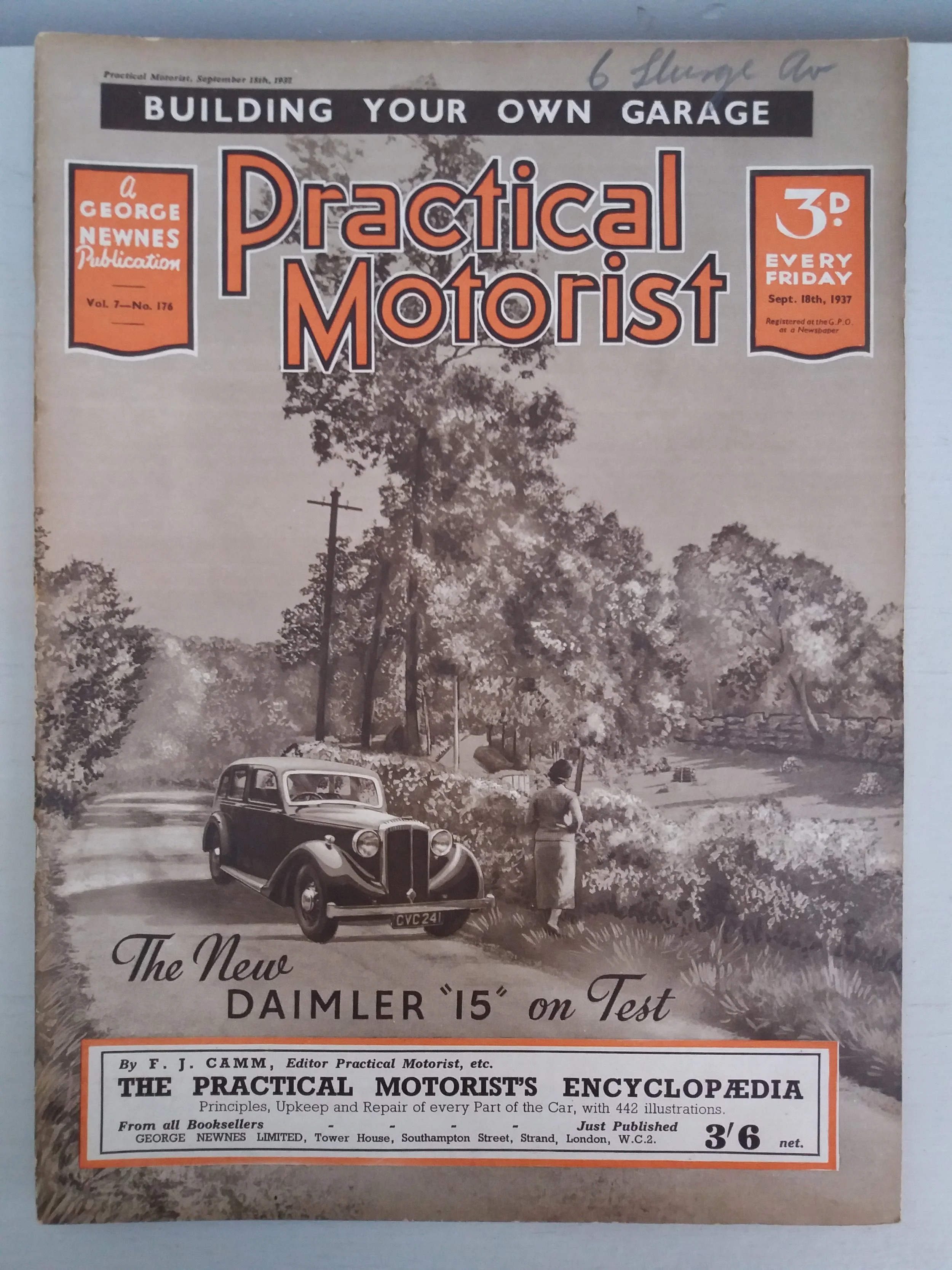 Practical Motorist
No. 176 (September 18th, 1937)