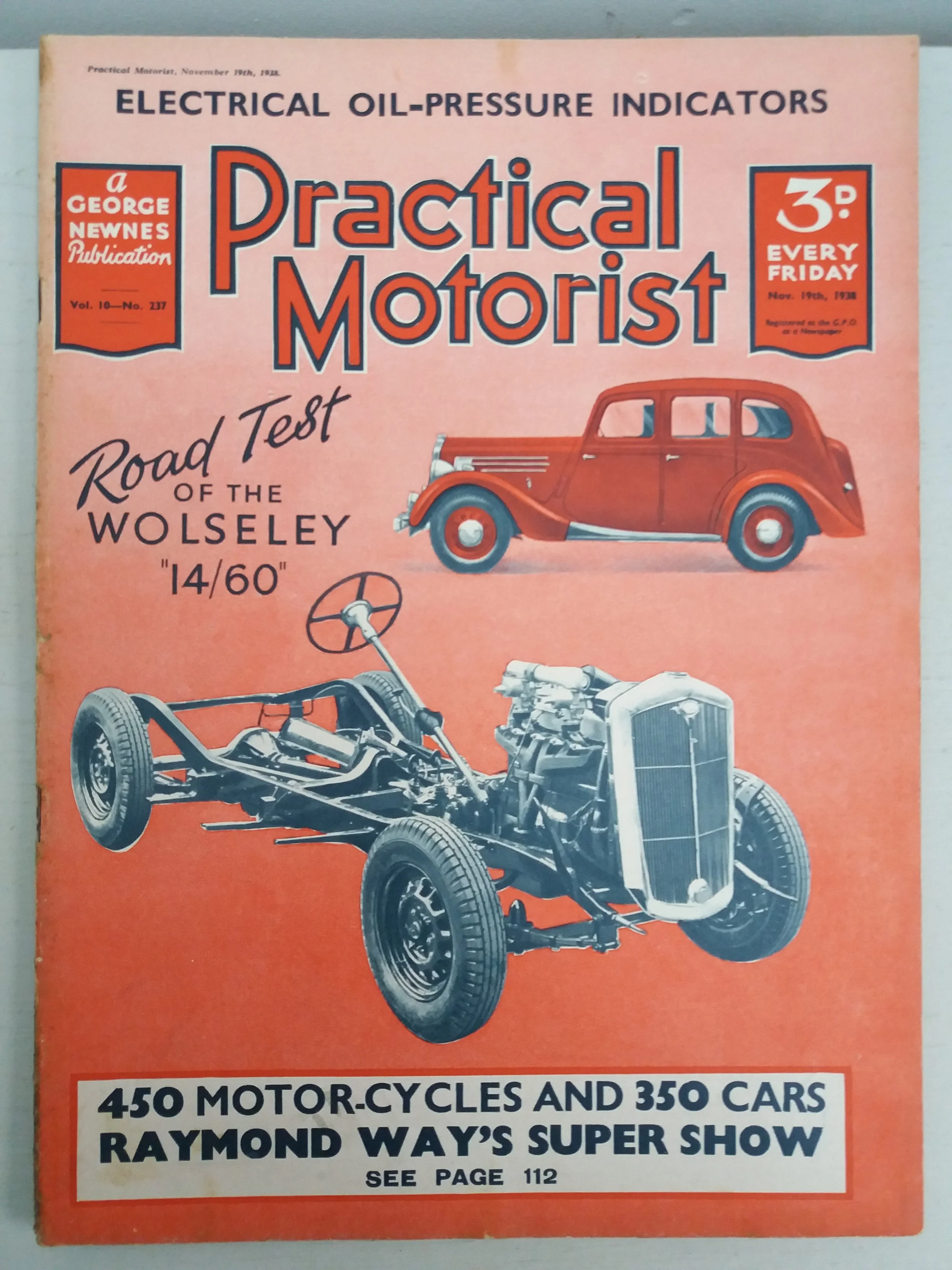 Practical Motorist
No. 237 (Nov. 19th, 1938)