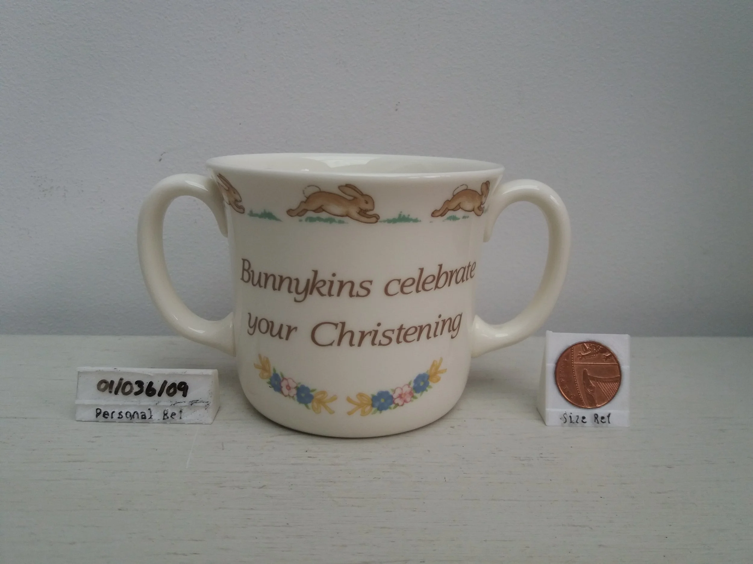 Royal Doulton Bunnykins Christening Cup