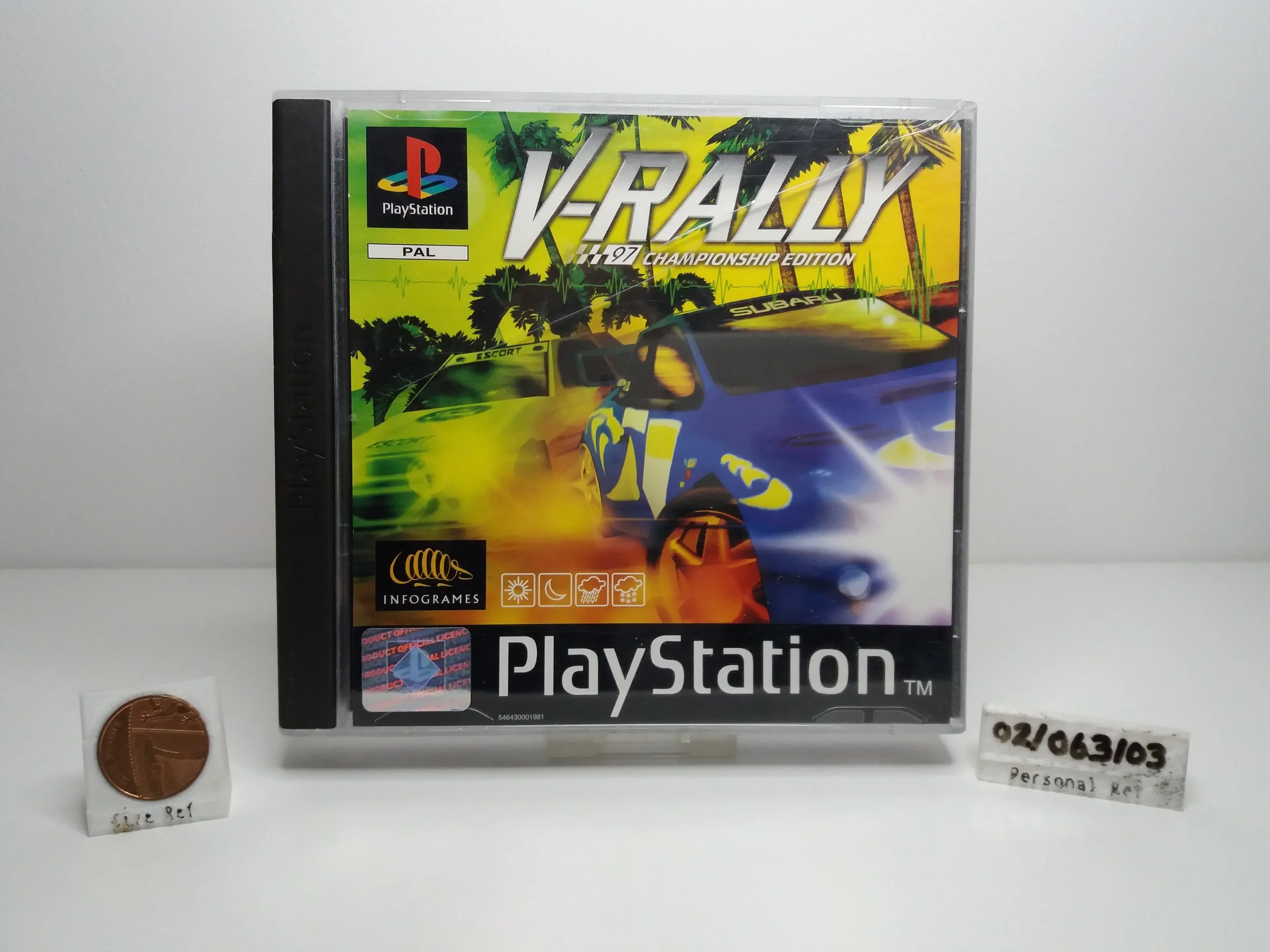 1997 | PS1 (PAL) - V-Rally (Boxed)