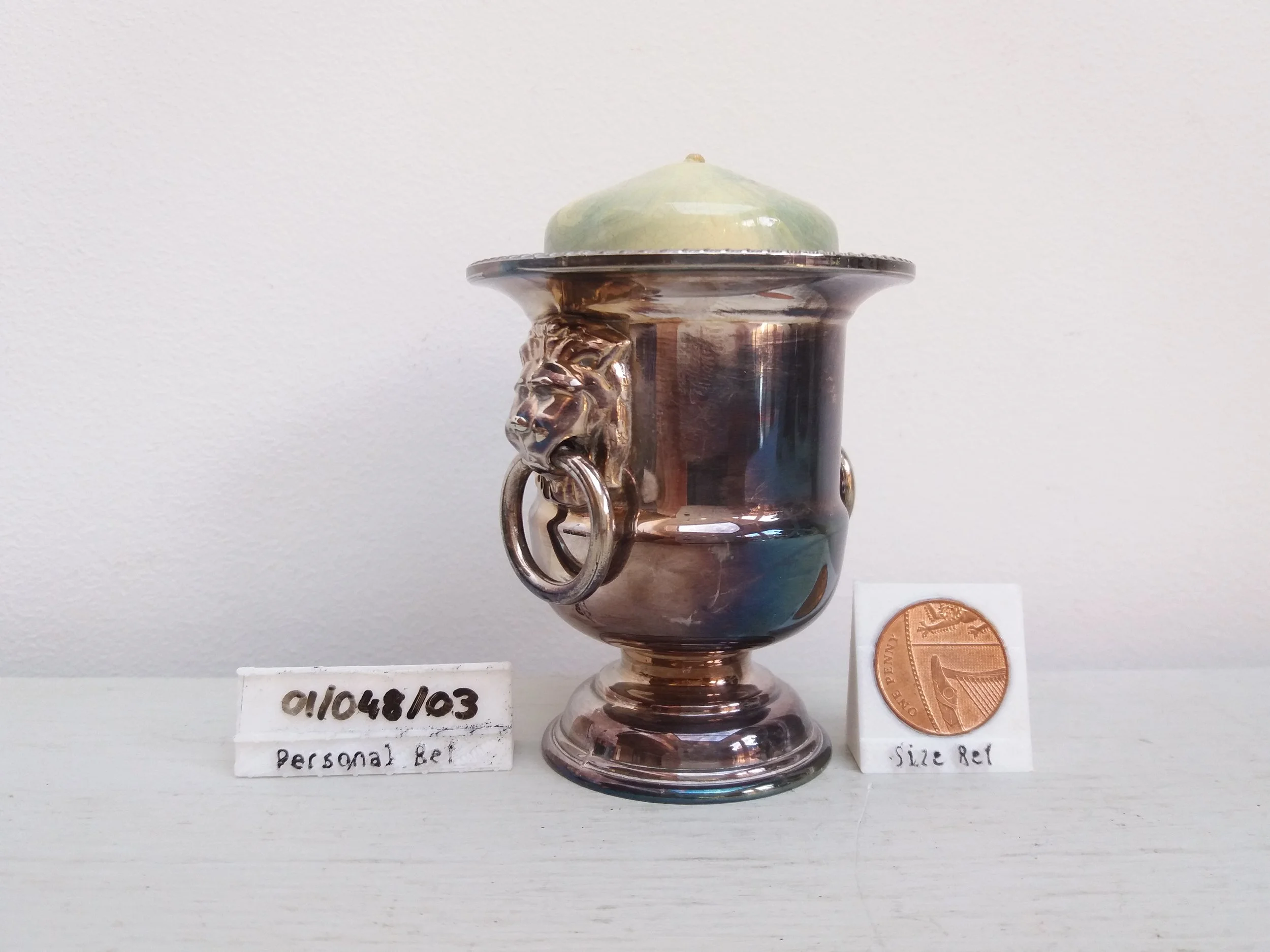 1970s | Viners Candle Holder & Candle