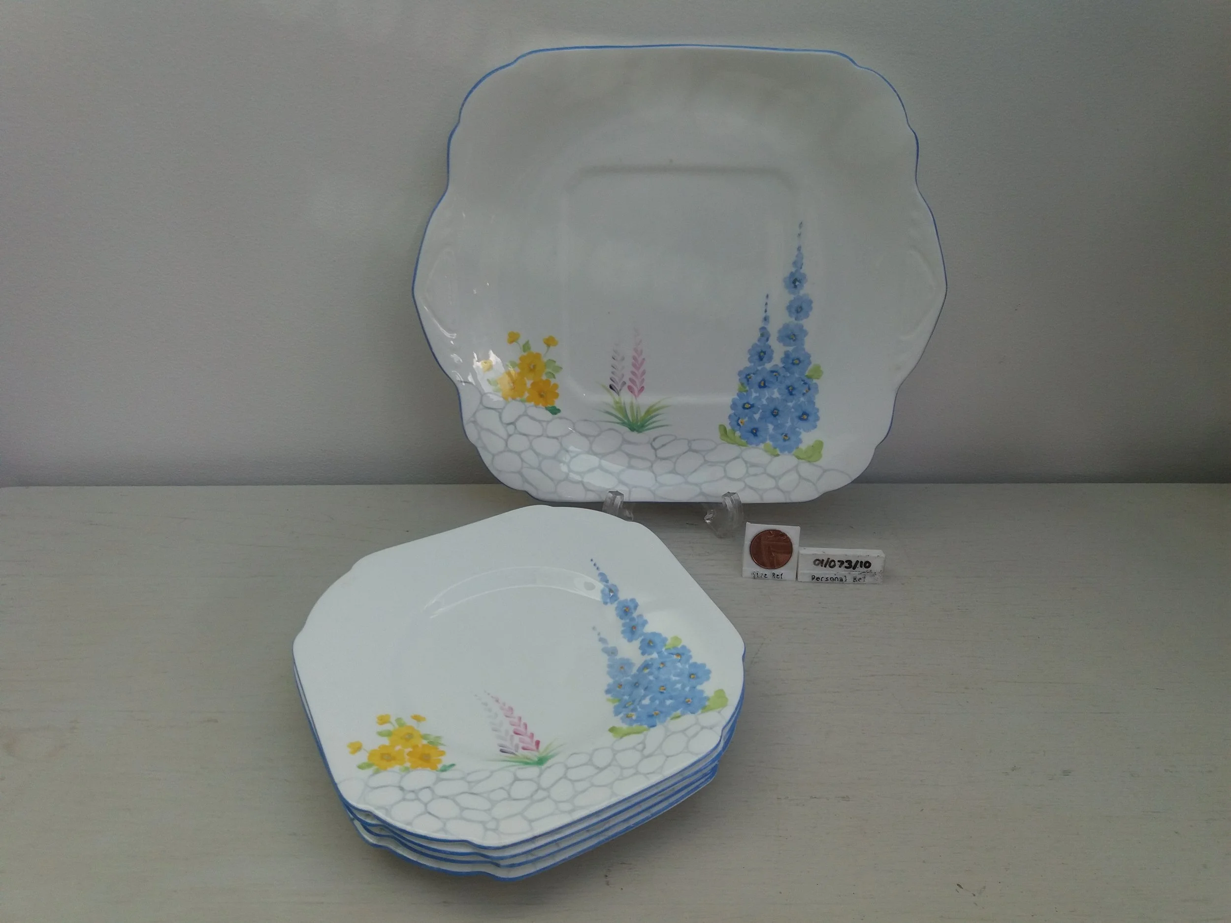 1950 - 1957 | Grafton - 4x Plates & 1x Sandwich Plate - Pattern 5807