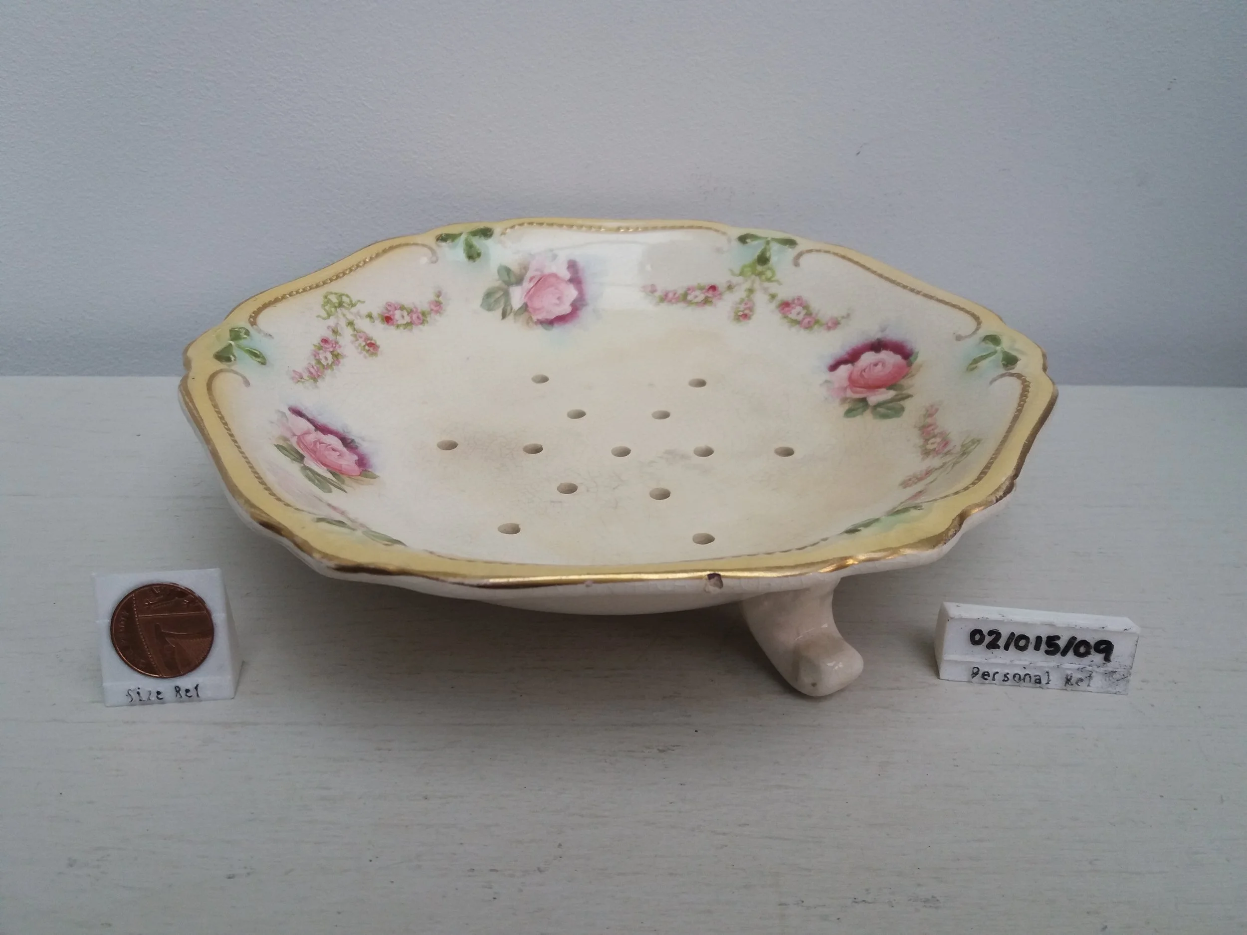 1880s - 1910 | Ceramic Colander / Sieve