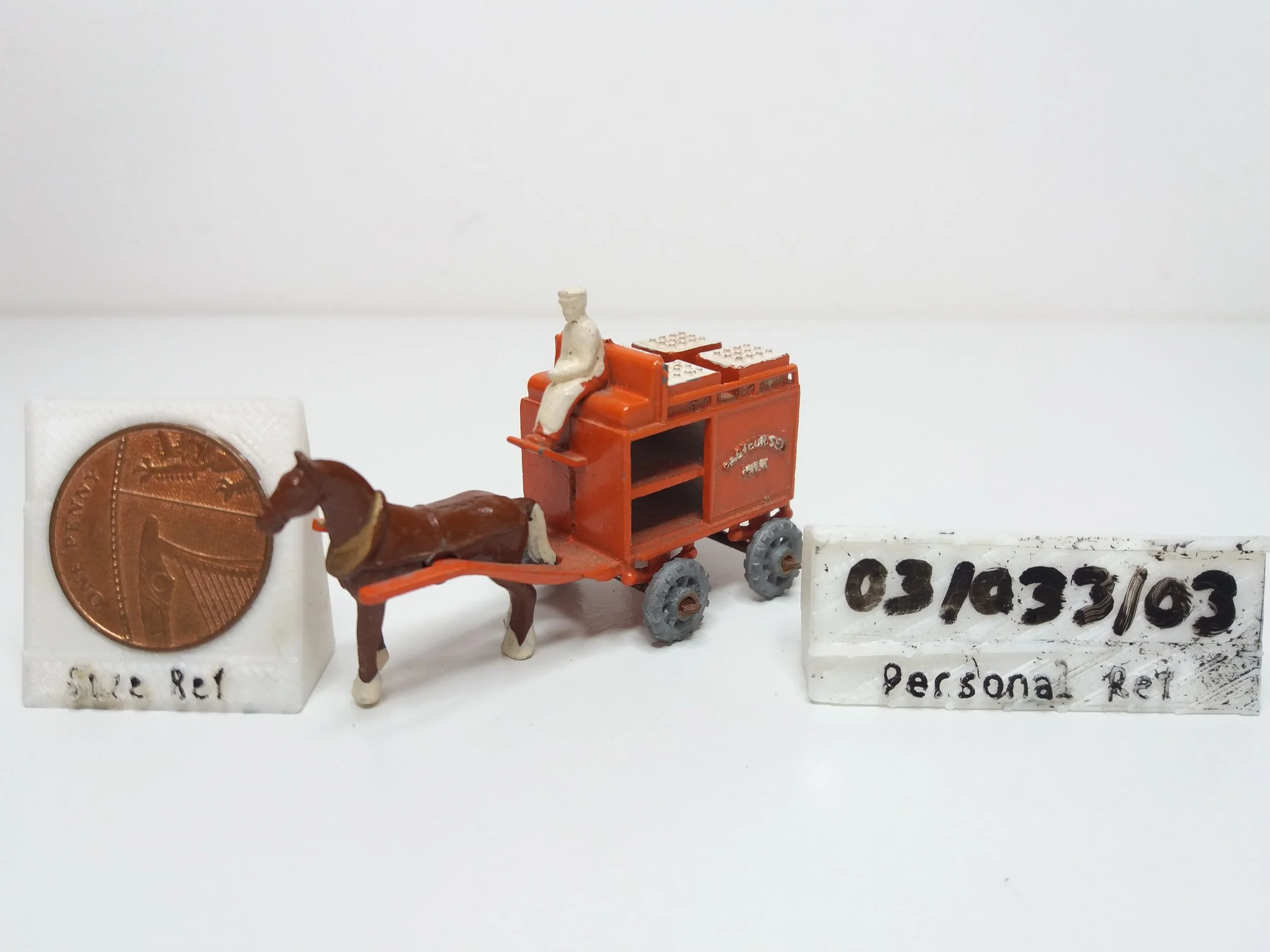 #7a - Horse-Drawn Milk Float (Unboxed) - Matchbox