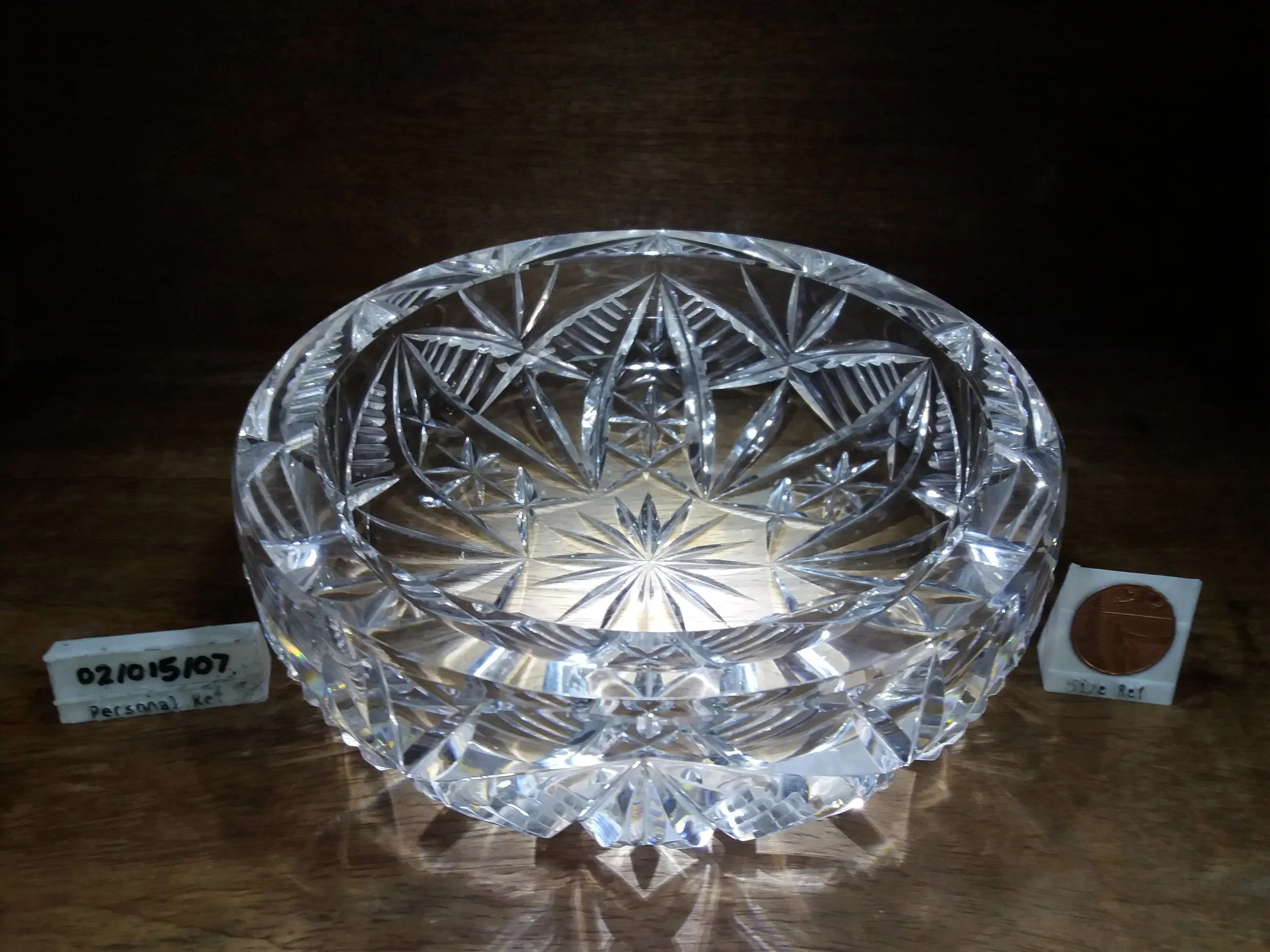 1910s / 1920s | Cut Crystal Bowl (light damage)