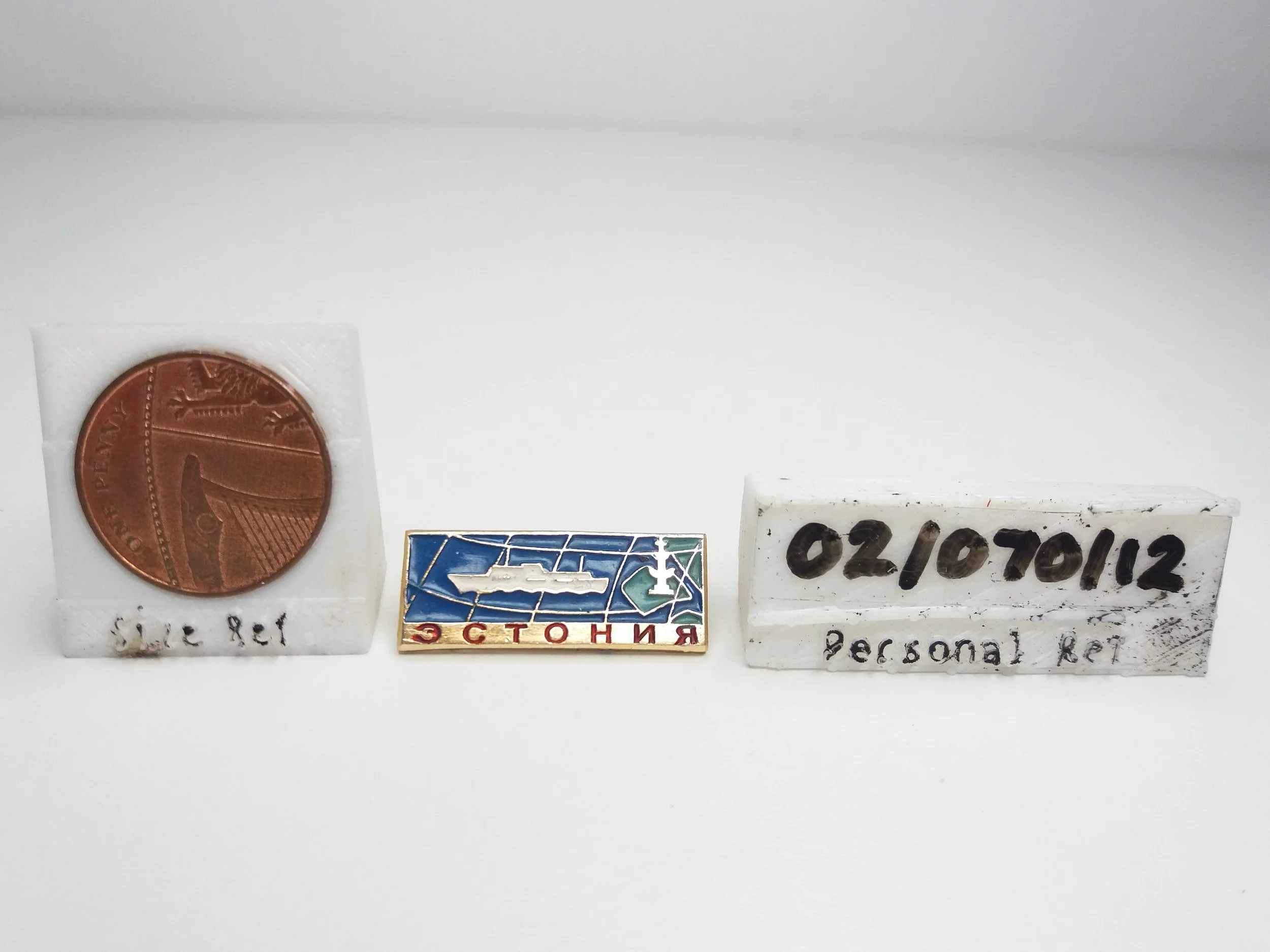 1980 - 1994 | Vintage Estonia Souvenir Pin - Likely MS Estonia