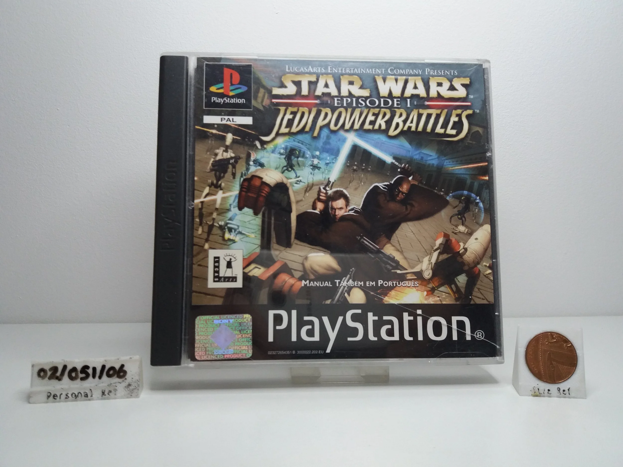 2000 | PS1 (PAL) - Star Wars Episode I: Jedi Power Battles (Boxed)