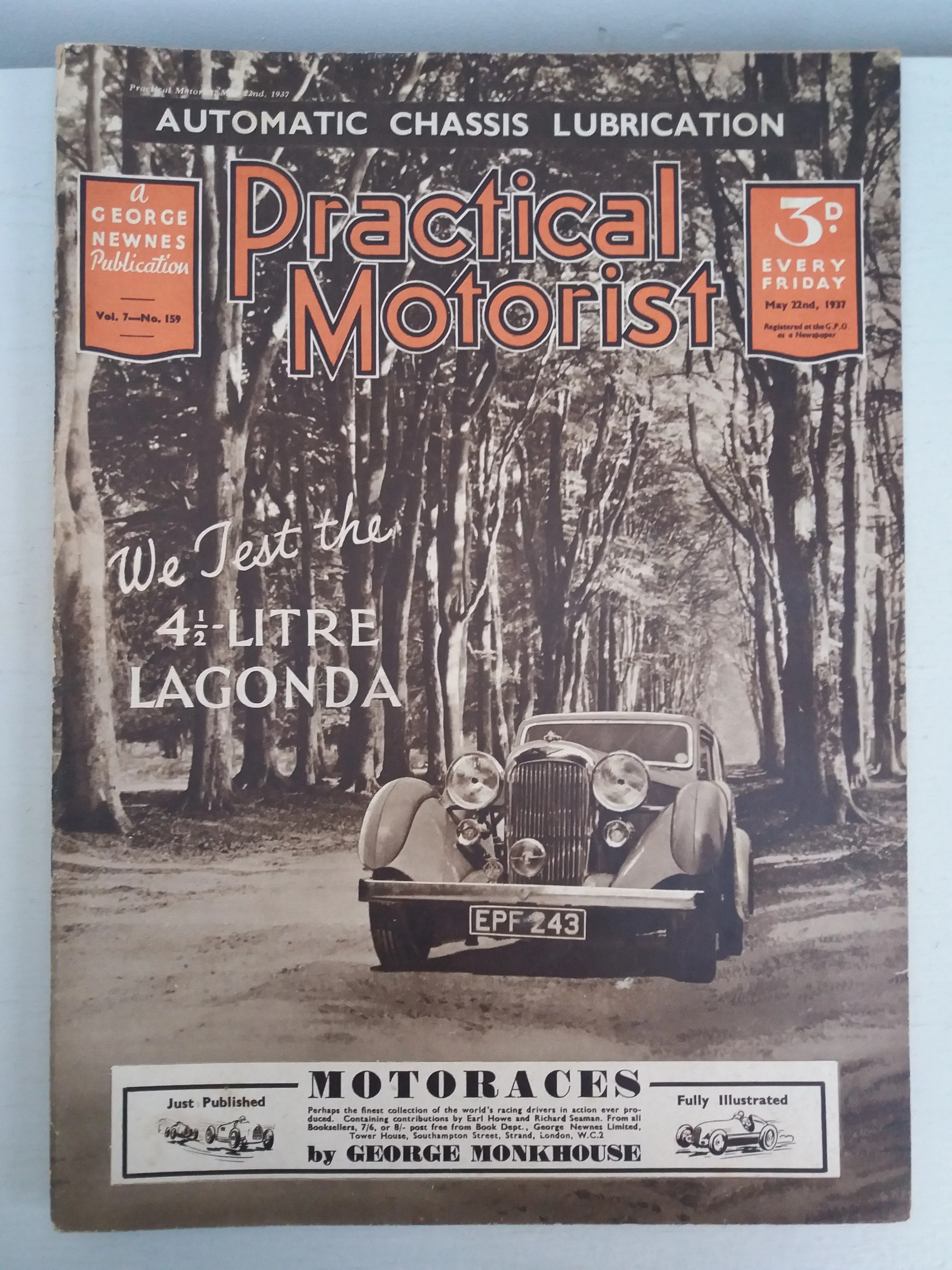 Practical Motorist
No. 159 (May 22nd, 1937)