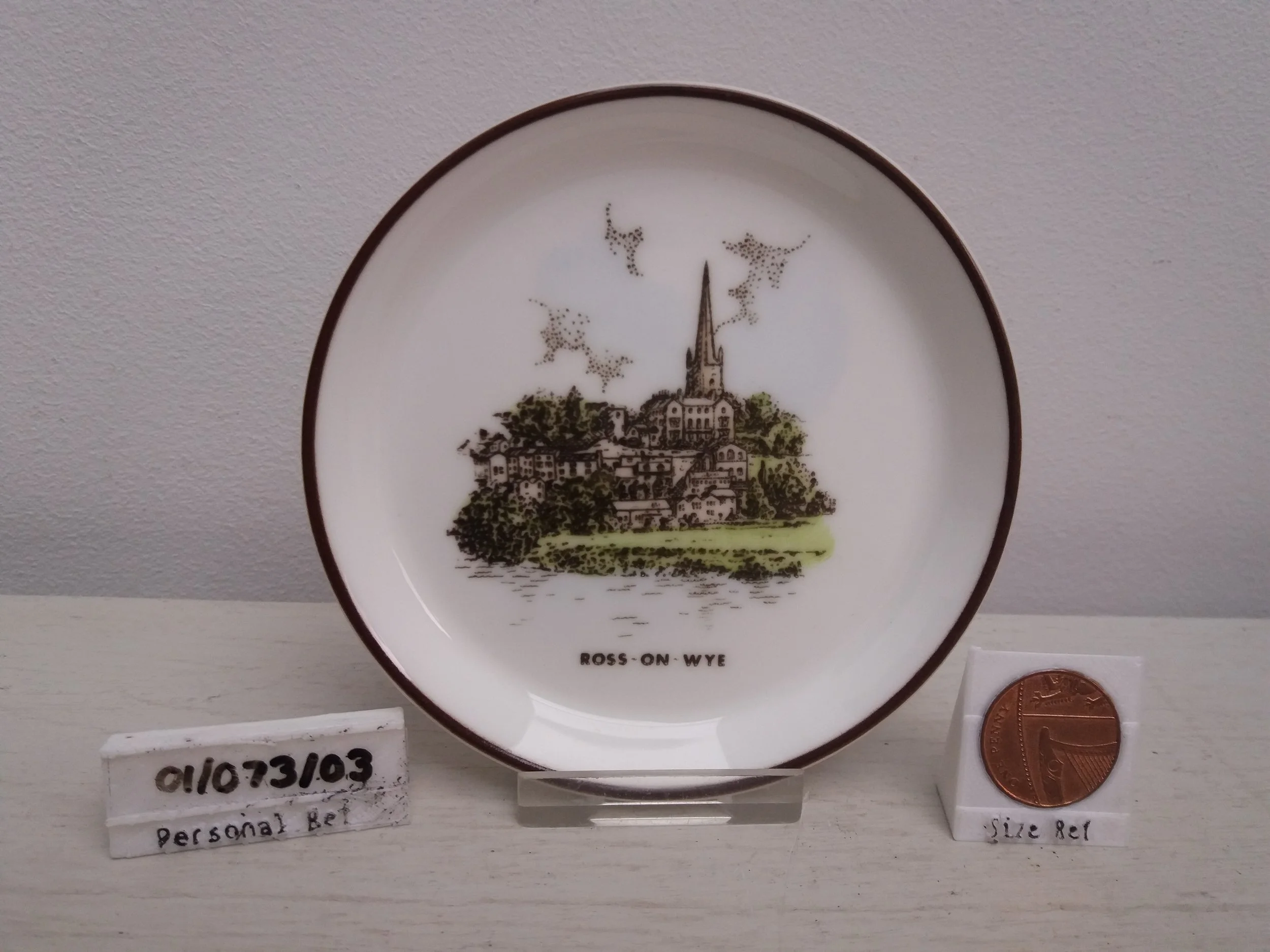 Coalport Ross-On-Wye Trinket Dish