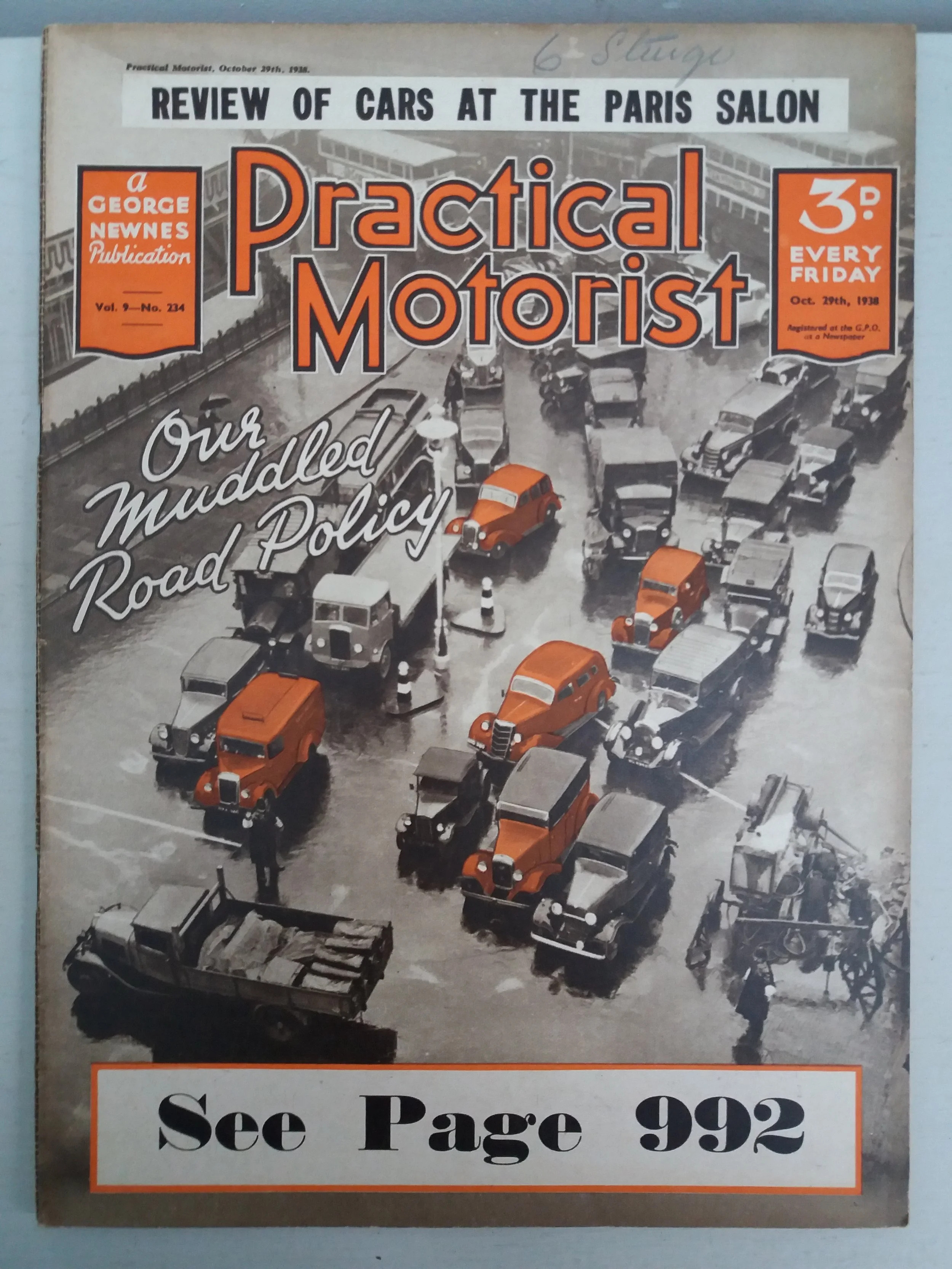 Practical Motorist
No. 234 (Oct 29th, 1938)