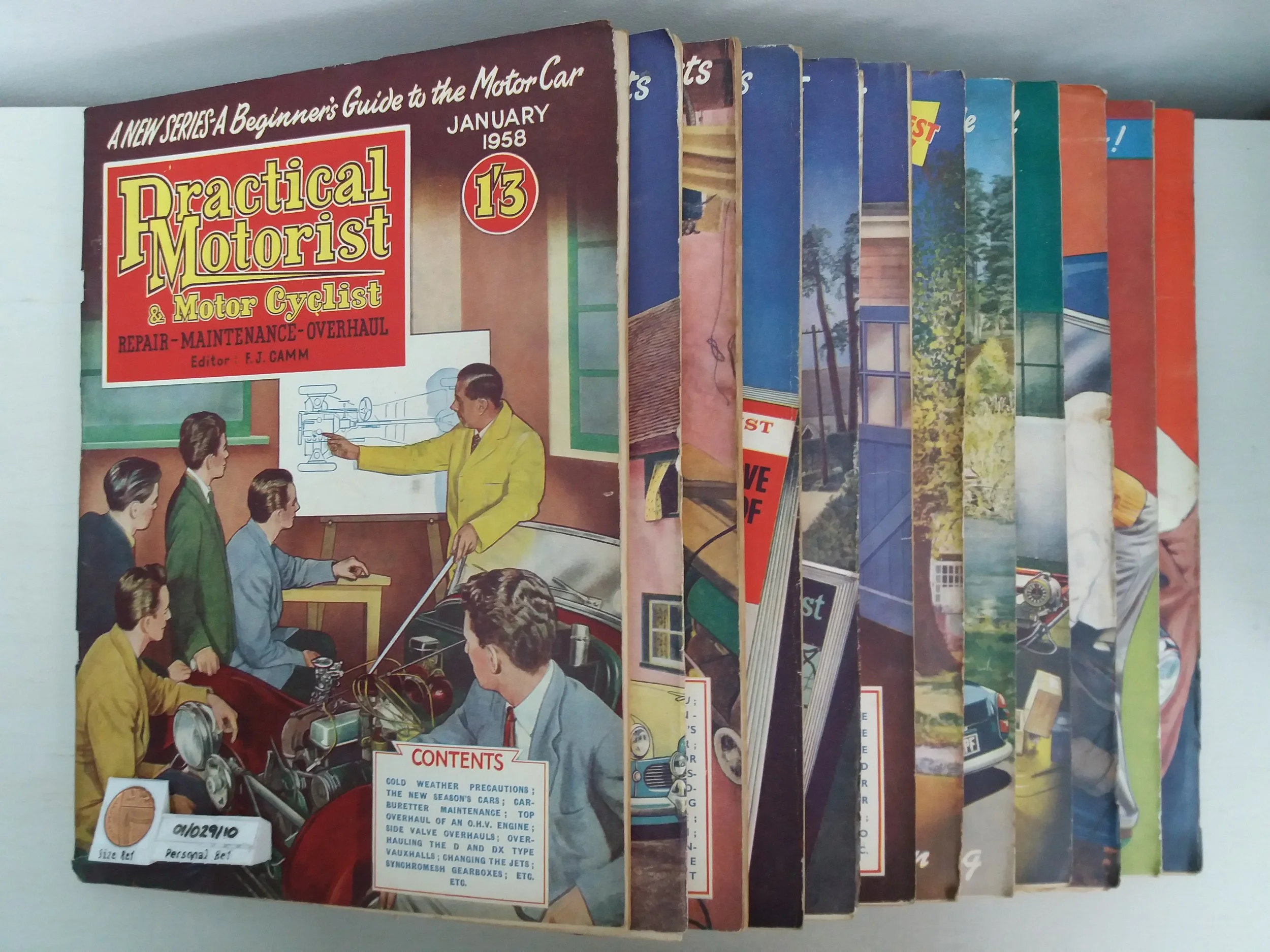 1958 | Practical Motorist Magazines, 12x Issues