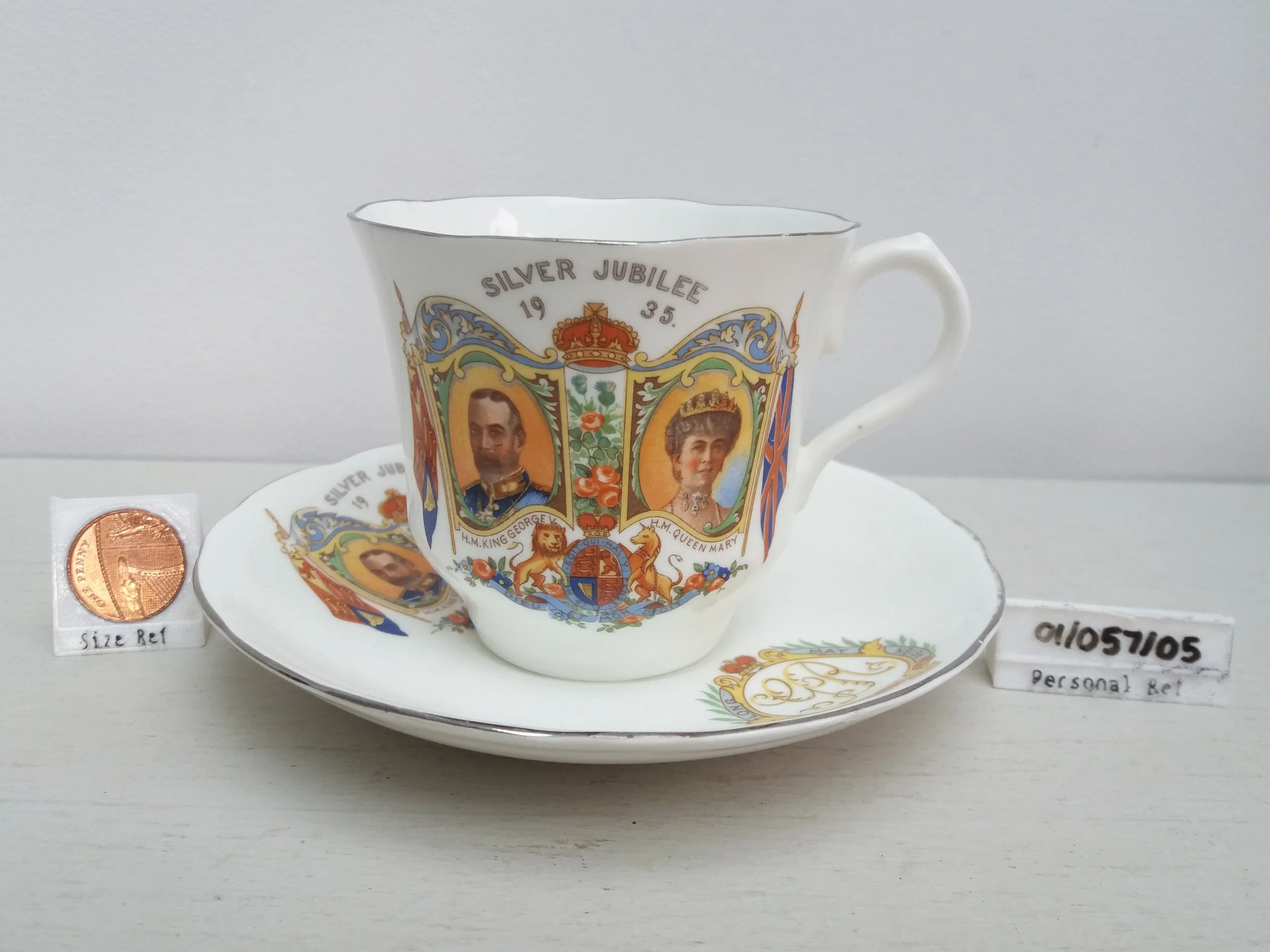 1935  |  Silver Jubilee Teacup & Saucer