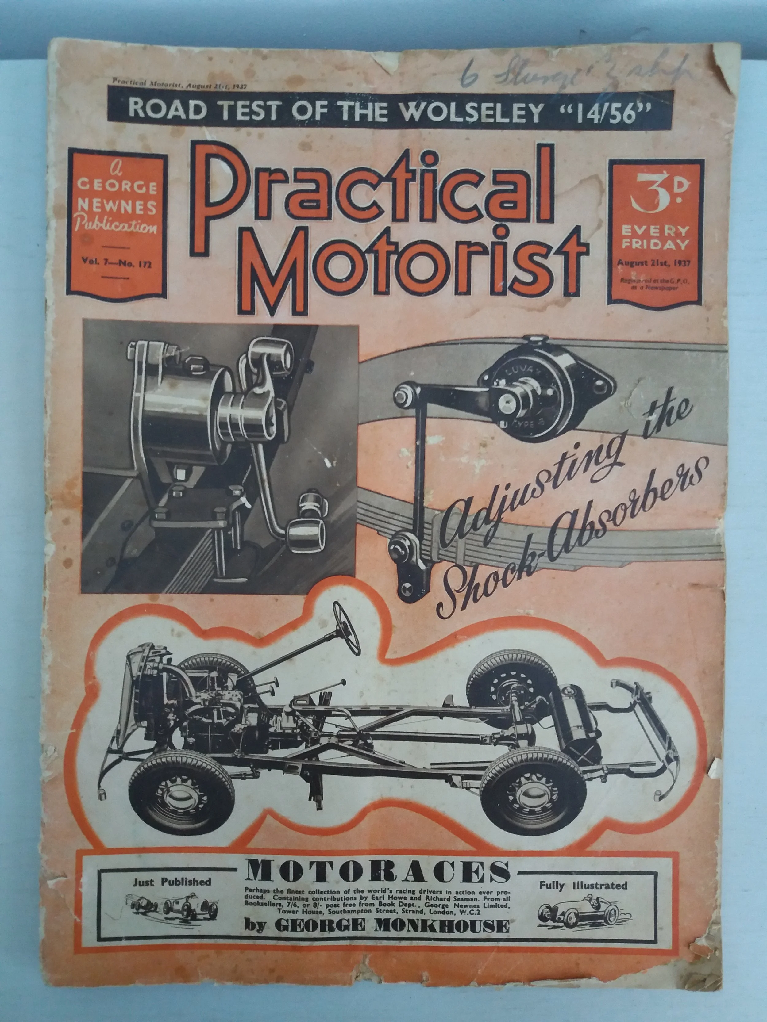 Practical Motorist
No. 172 (August 21st, 1937)