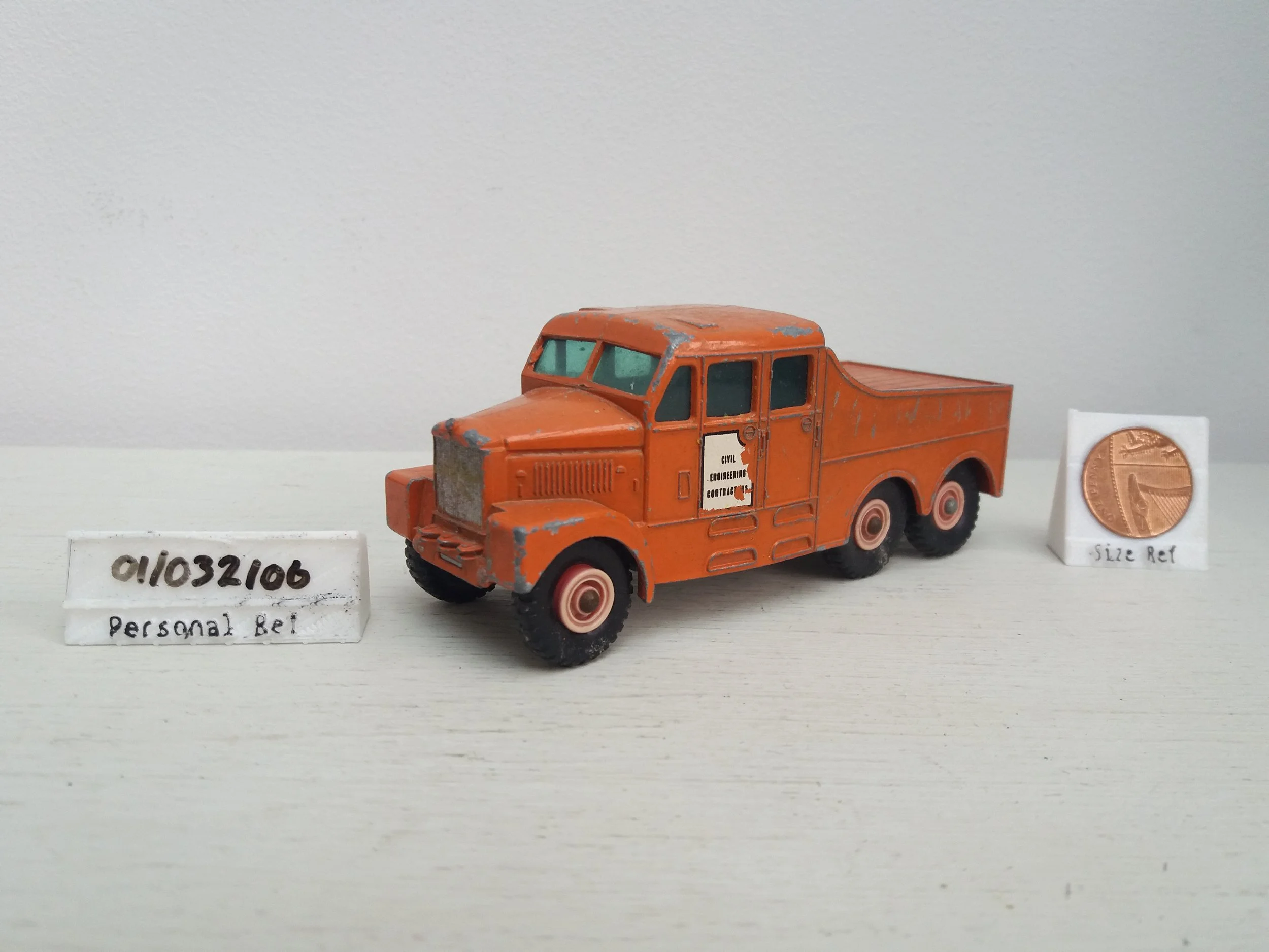 #K-8 - Scammell 6x6 Tractor (Unboxed) - Matchbox King Size