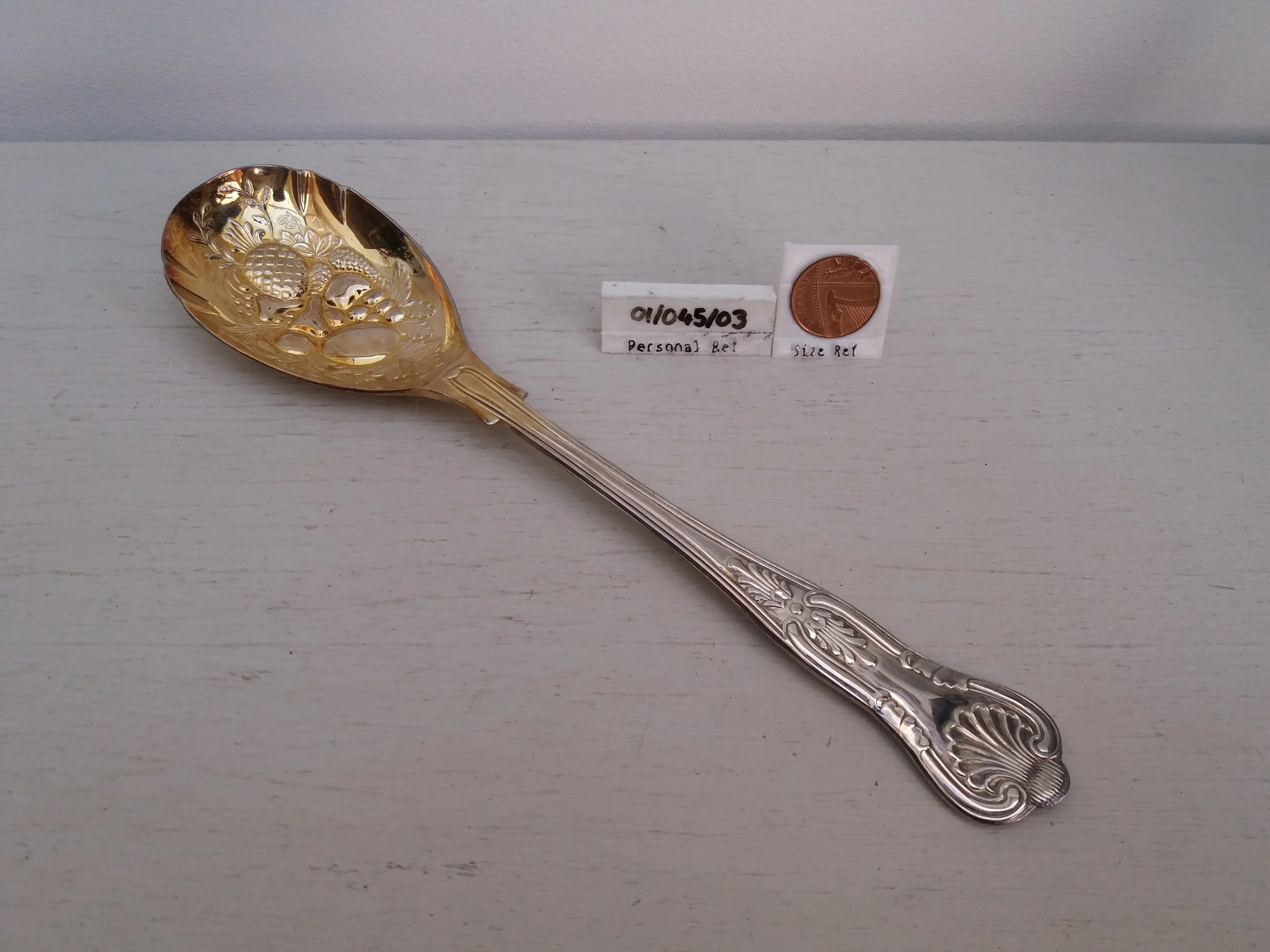 1950s / 1960s | EPNS A1 Fruit Serving Spoon (Boxed)