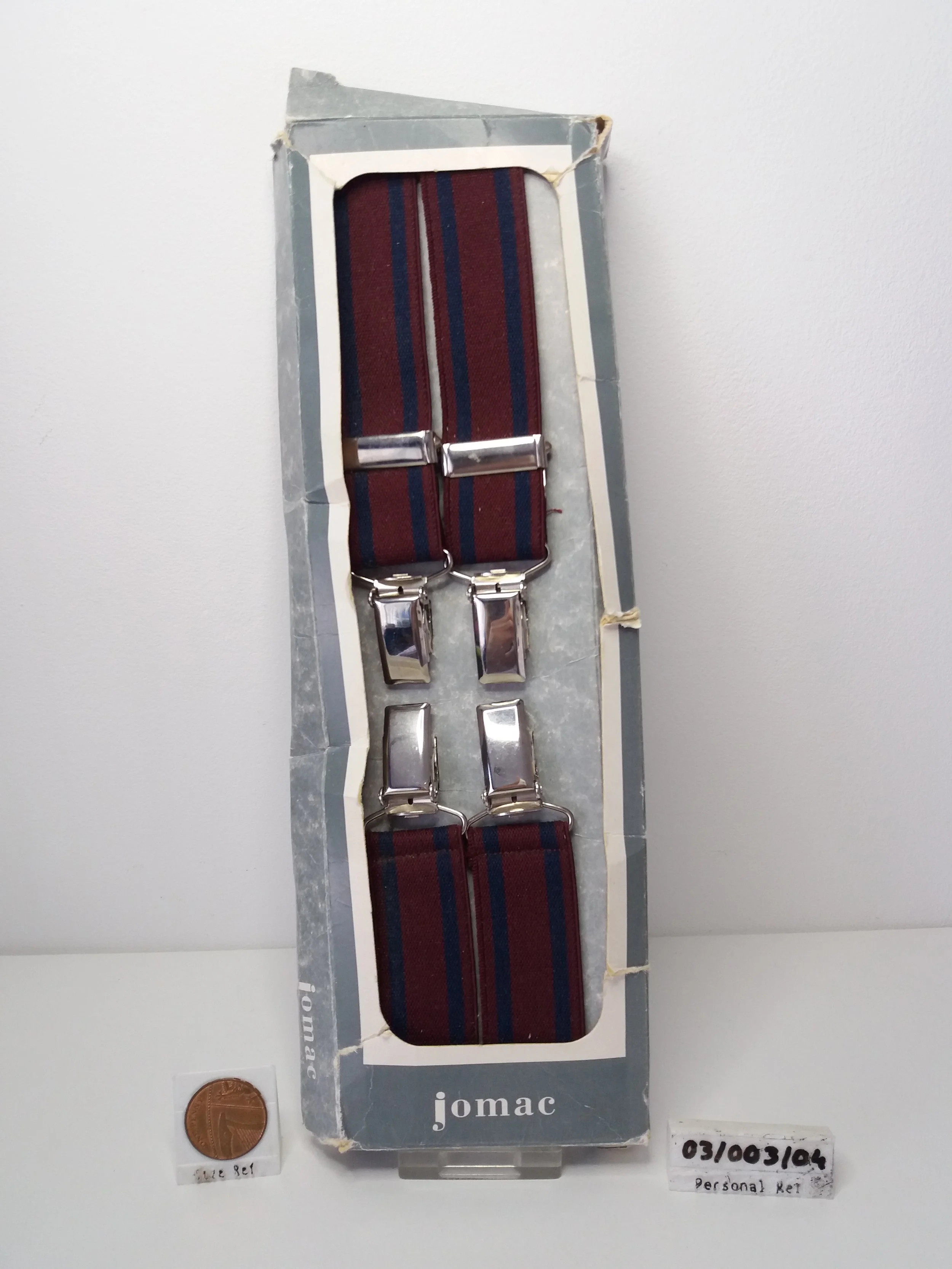 1970s | Men's Jomac Braces 40" / 102cm - Boxed