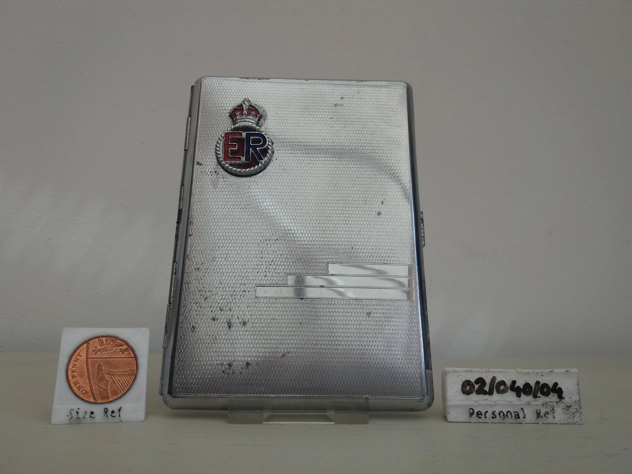 1920s / 1930s | Cigarette Case, Modified (~1936) with King Edward VIII's cypher