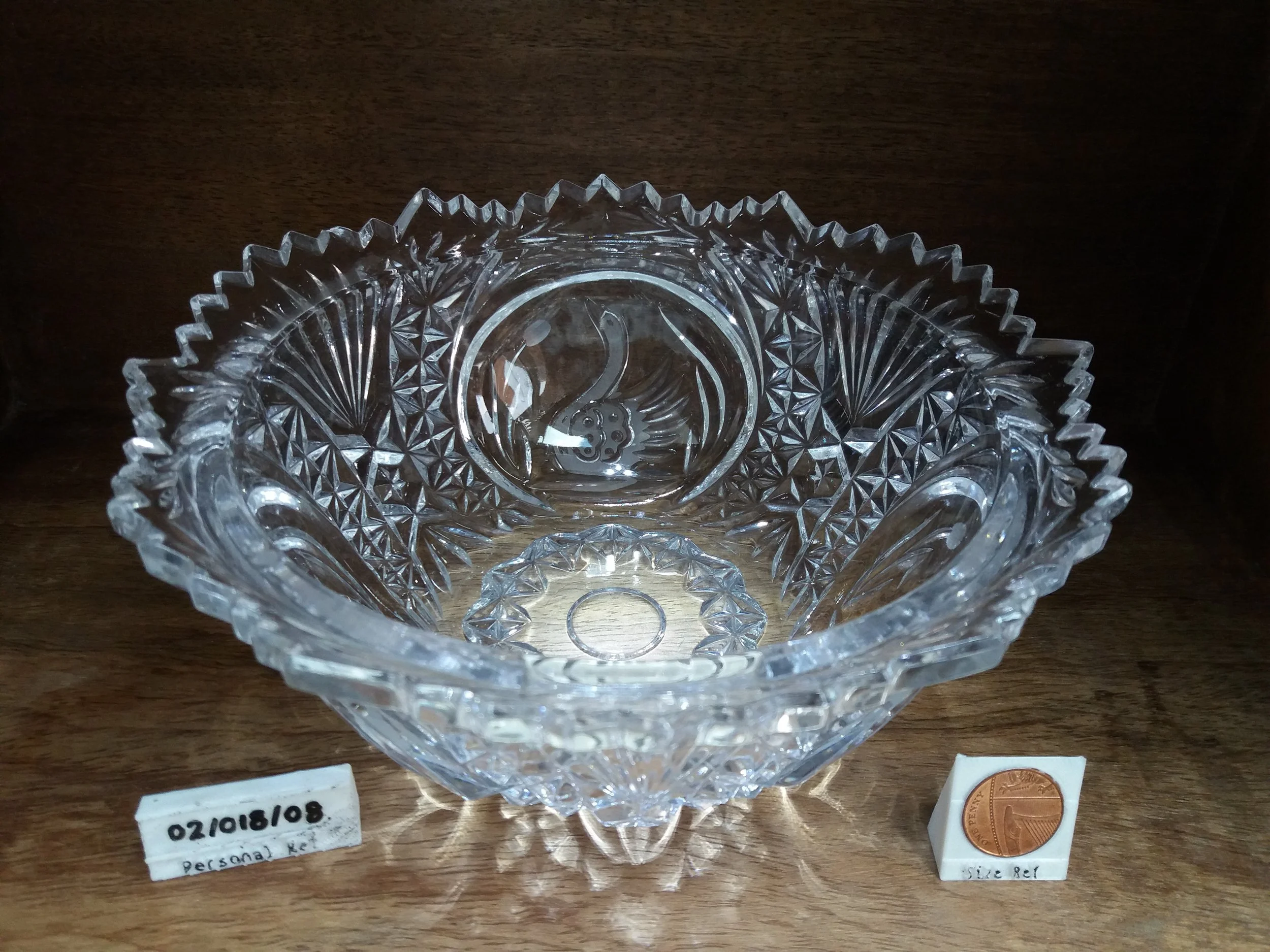 1910s / 1920s | Cut Glass Fruit Bowl (light damage)
