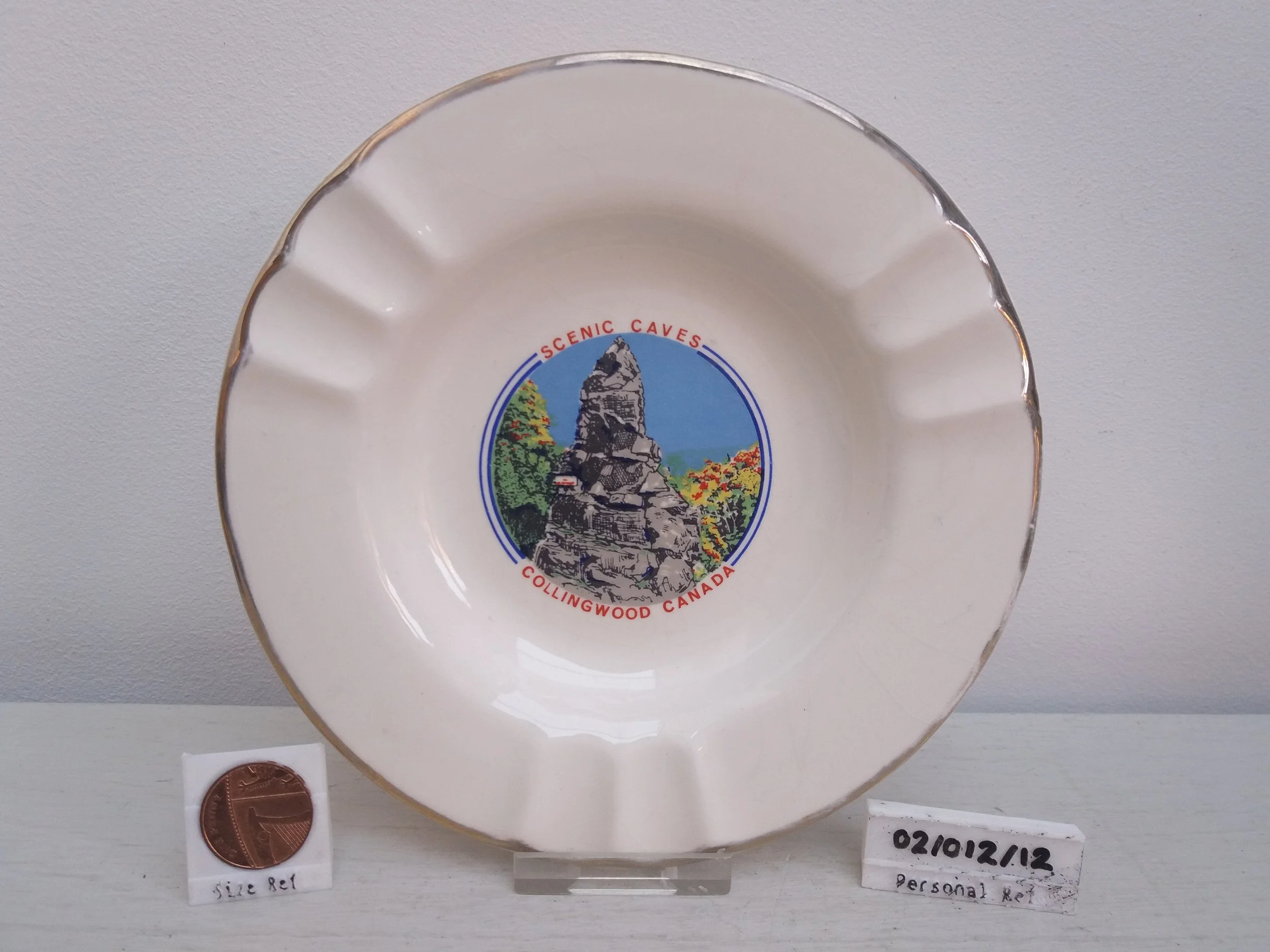 1960s | Scenic Caves Collingwood Canada Souvenir Ashtray