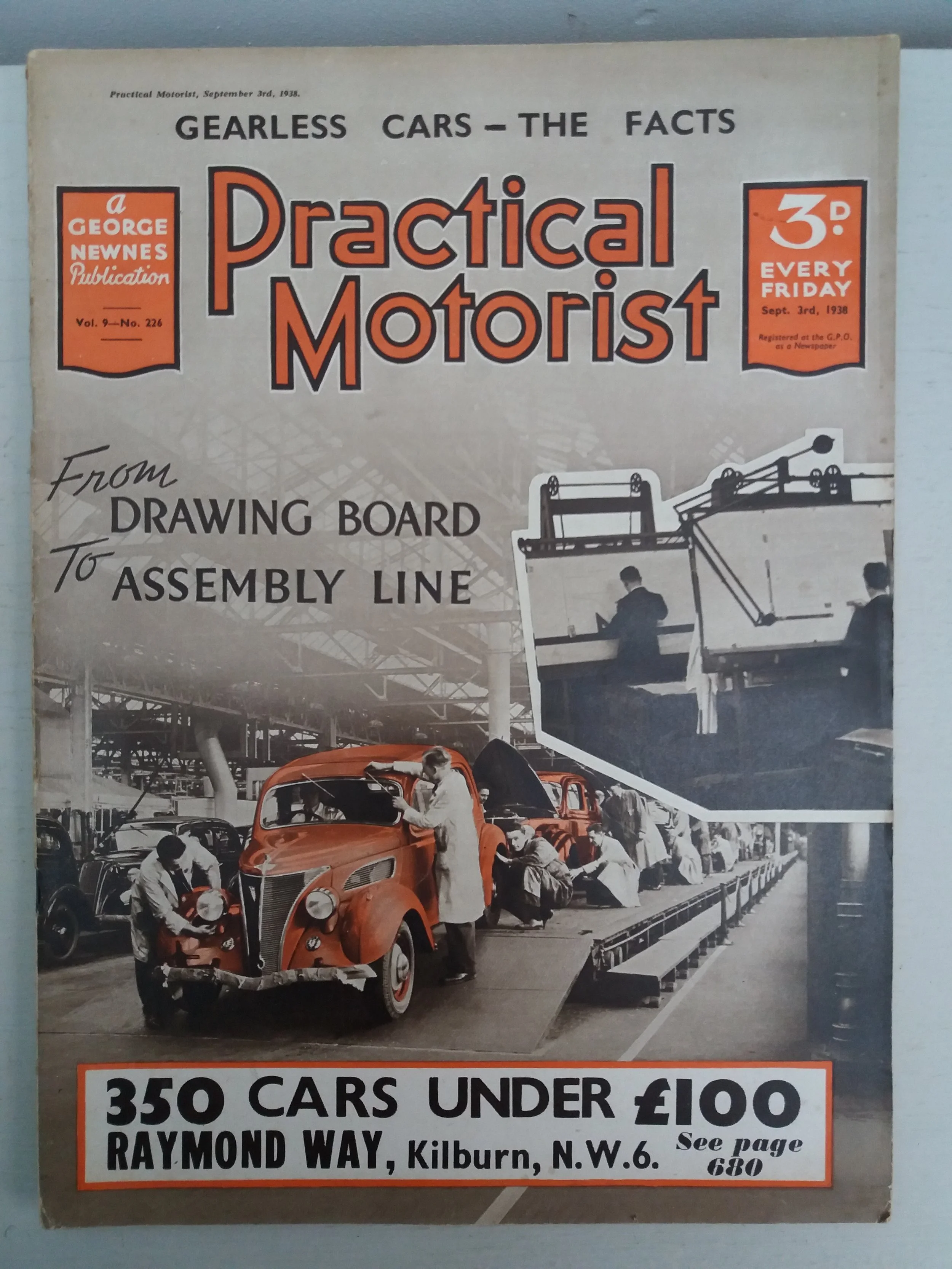 Practical Motorist
No. 226 (Sept. 3rd, 1938)