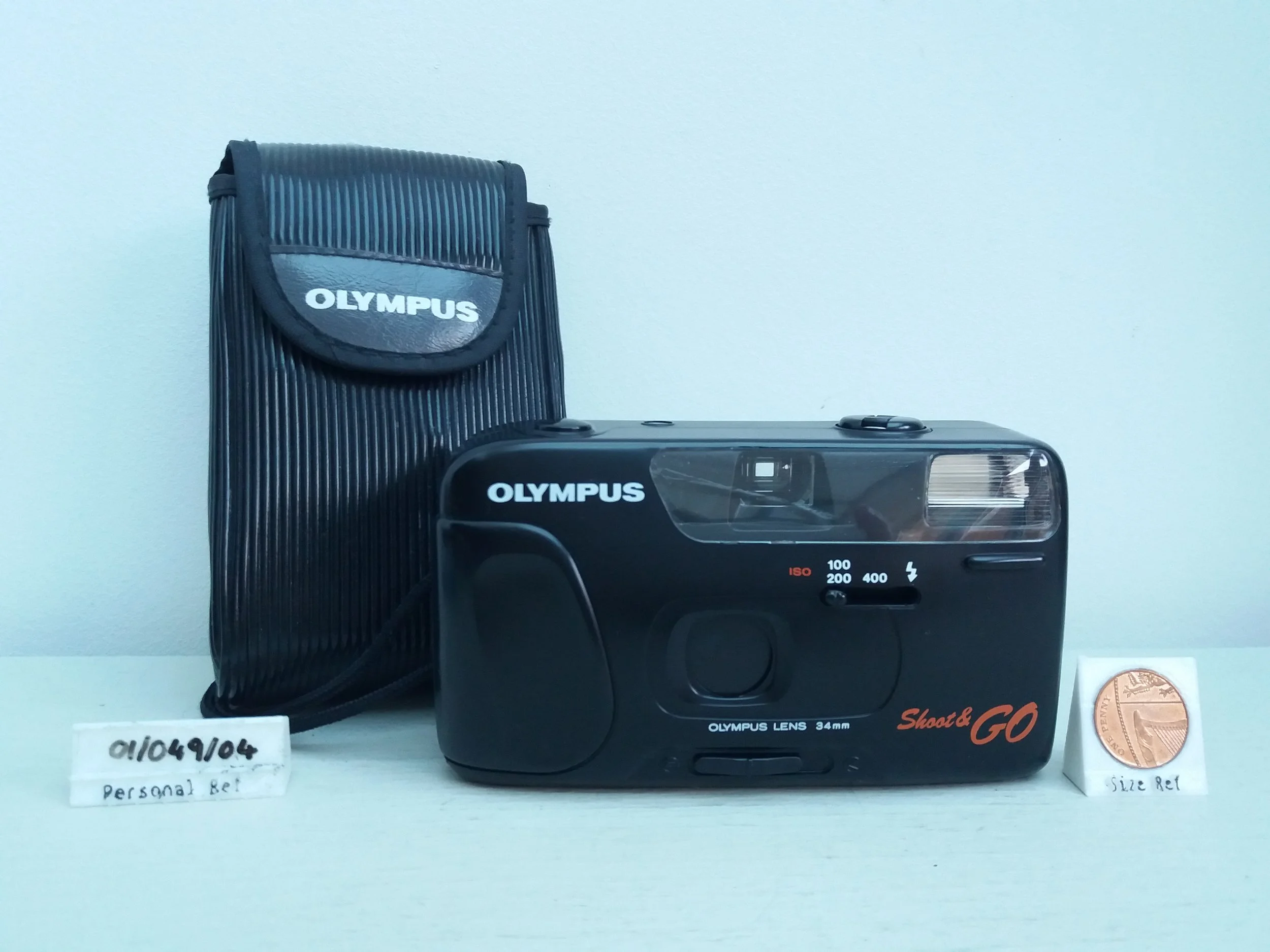 1993 | Olympus Shoot & Go 35mm Film Camera & Case