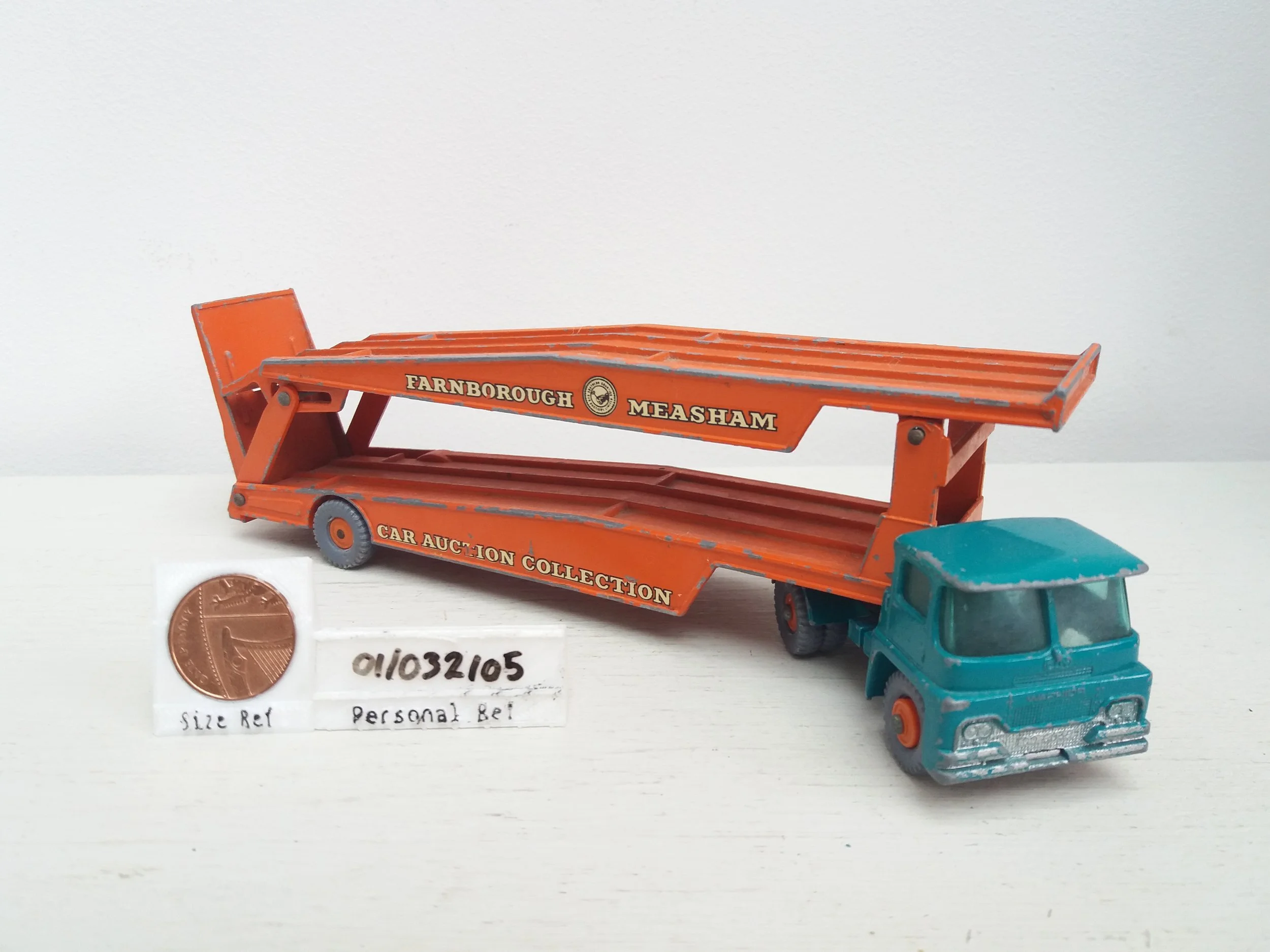 #M-8 - Guy Warrior Car Transporter (Unboxed) - Matchbox Major Packs