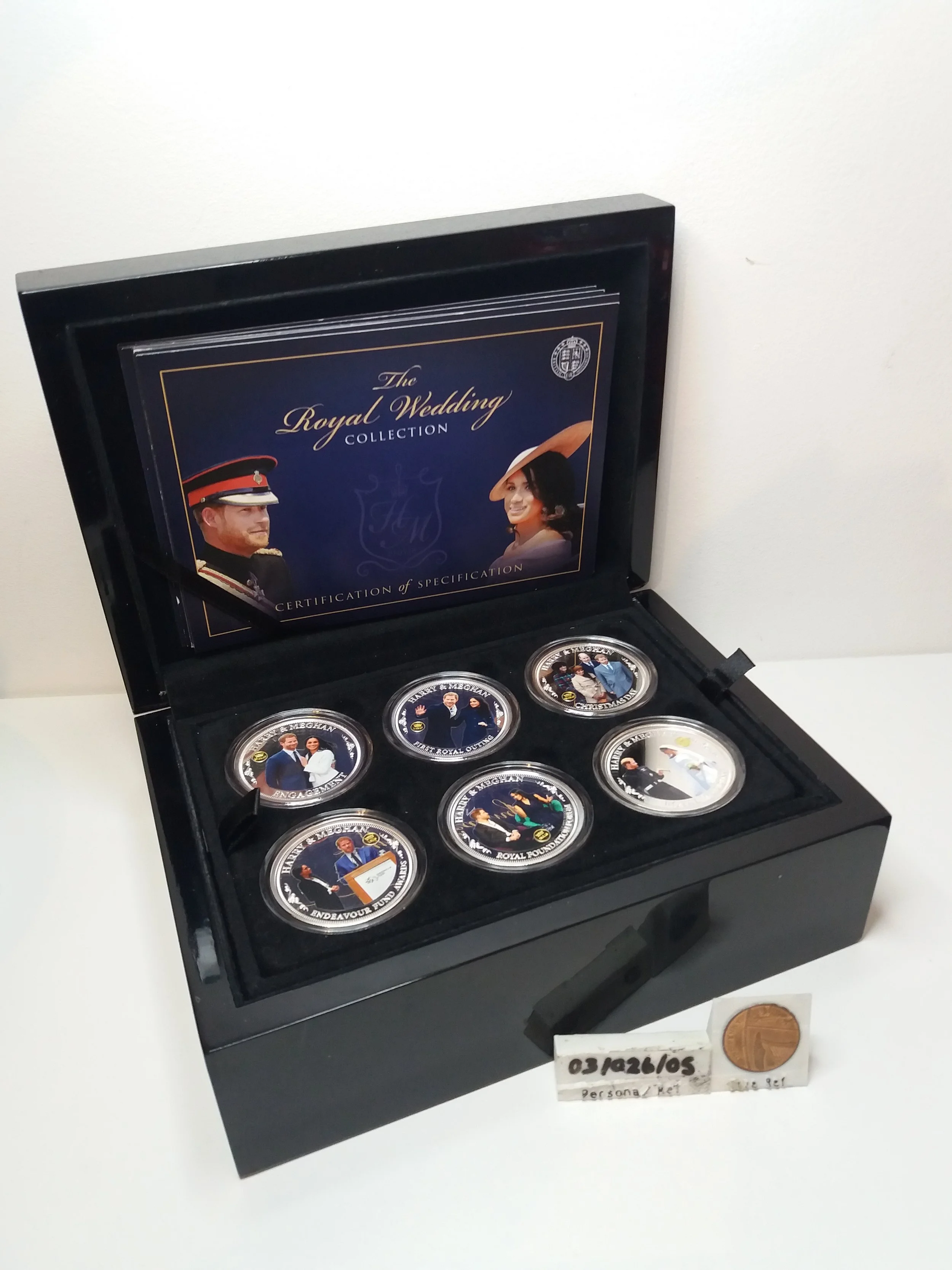 2018 | Royal Wedding Collection (Harry & Meghan) & COAs - The Bradford Exchange