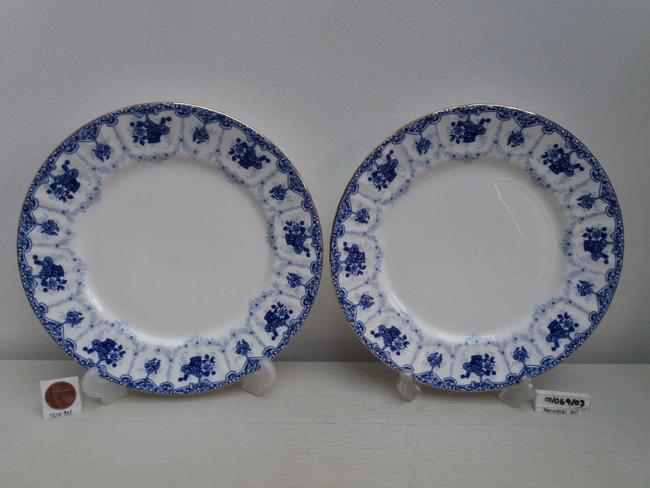 1970s - 1990s | 2x Duchess Genevieve Salad Plates