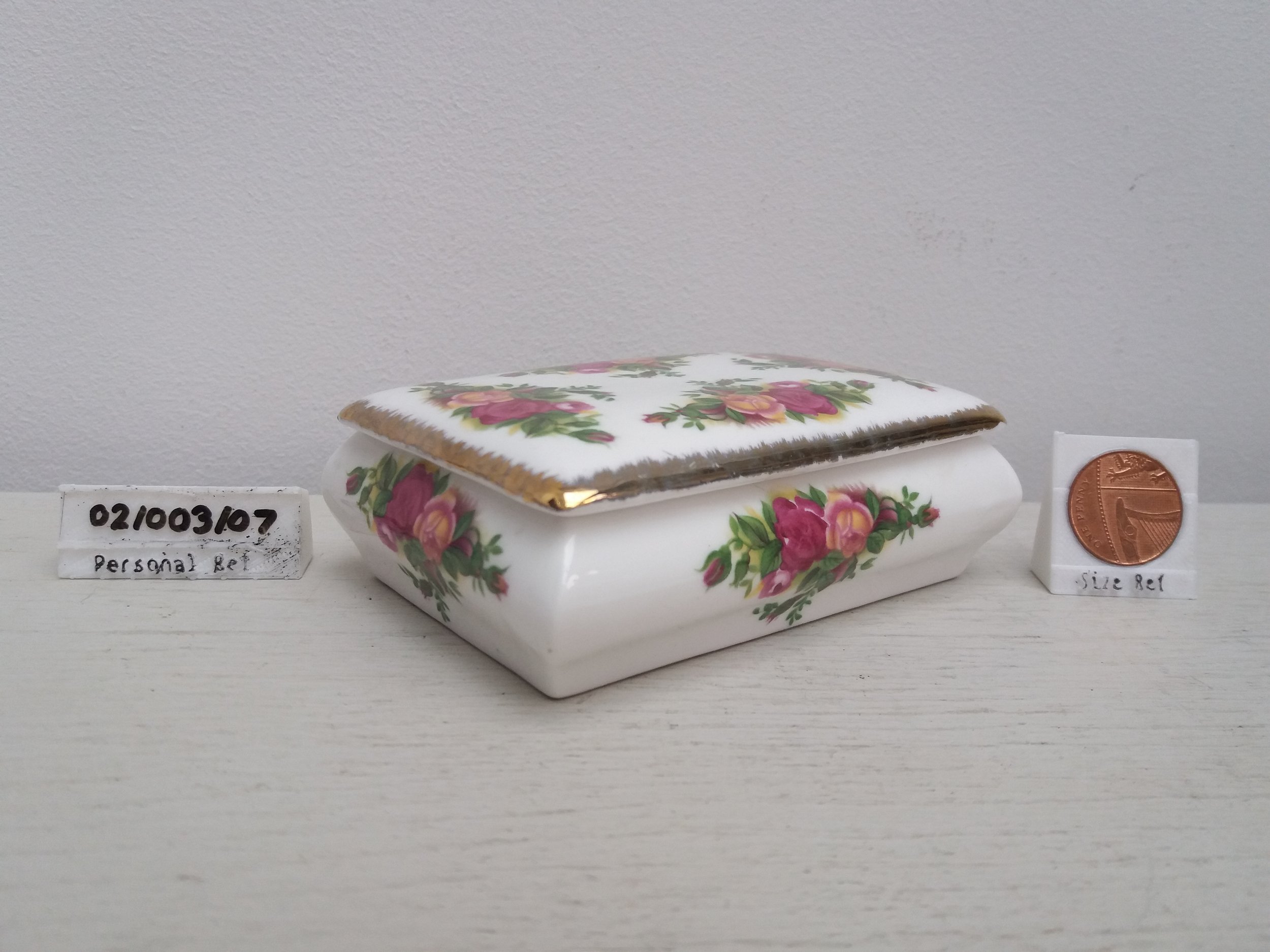 1960s / 1970s | Rose Trinket Box
