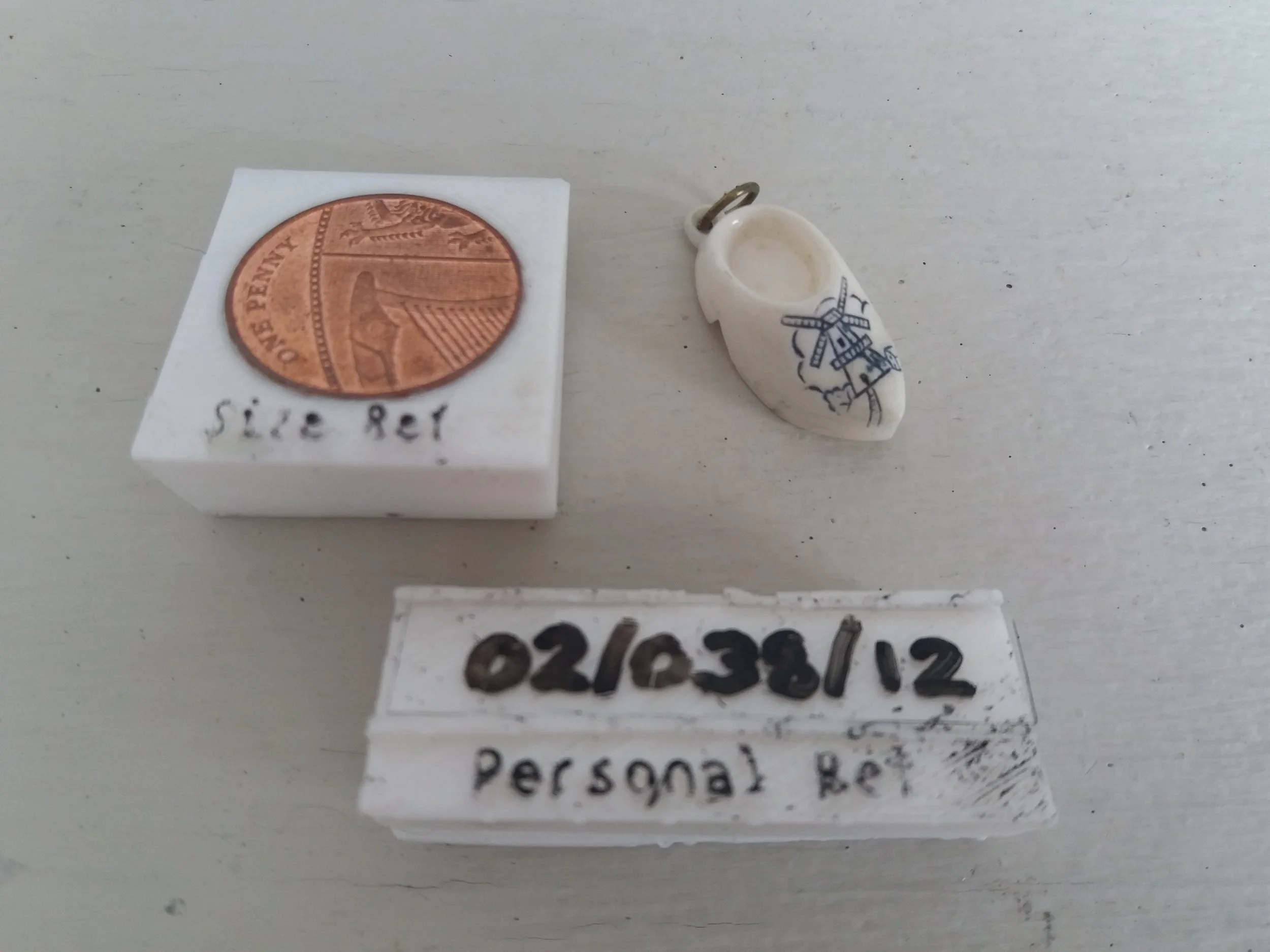 Miniature Dutch Clog Pendant Charm