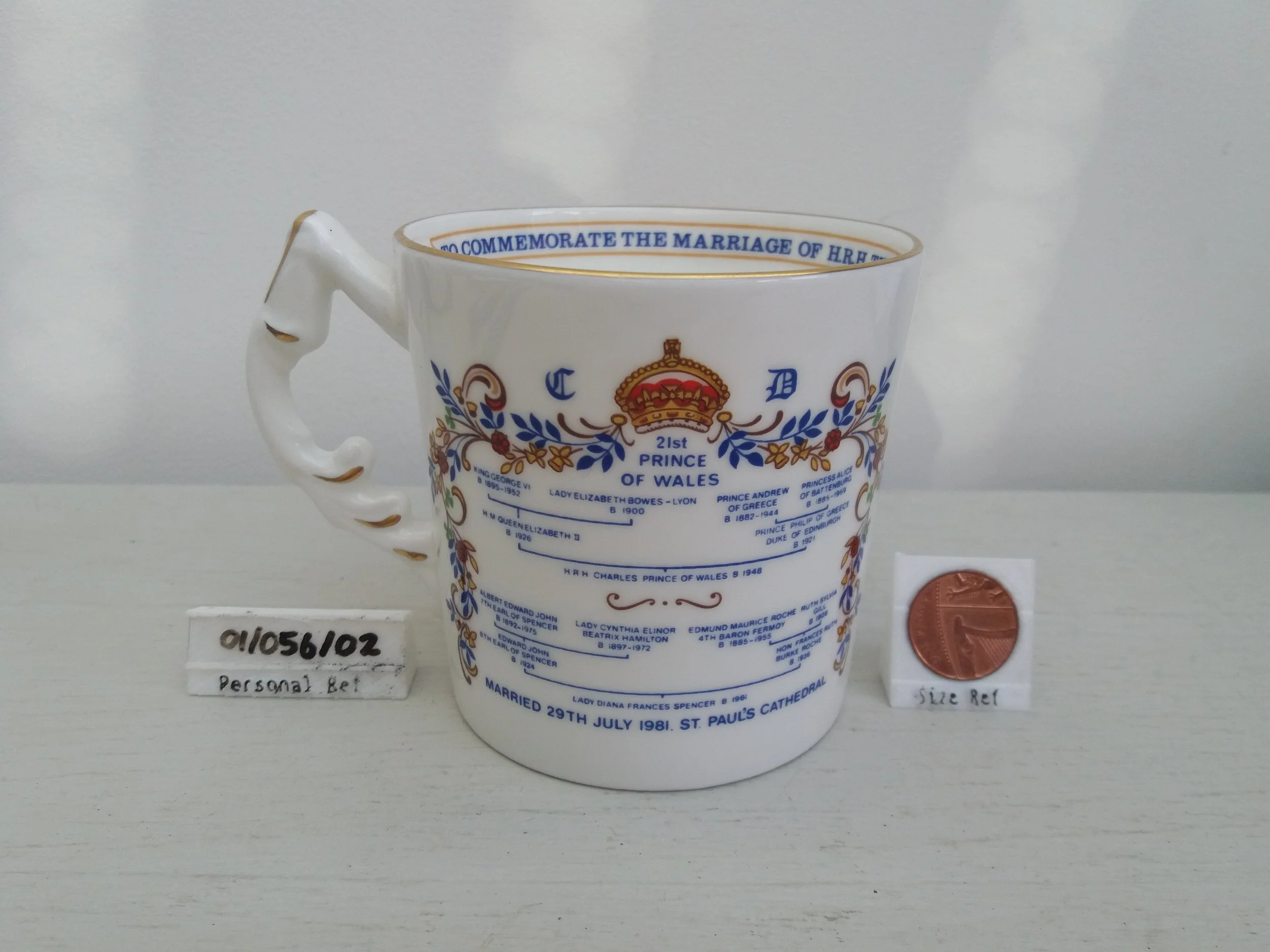 1981 | Charles & Diana Royal Marriage Mug - Aynsley