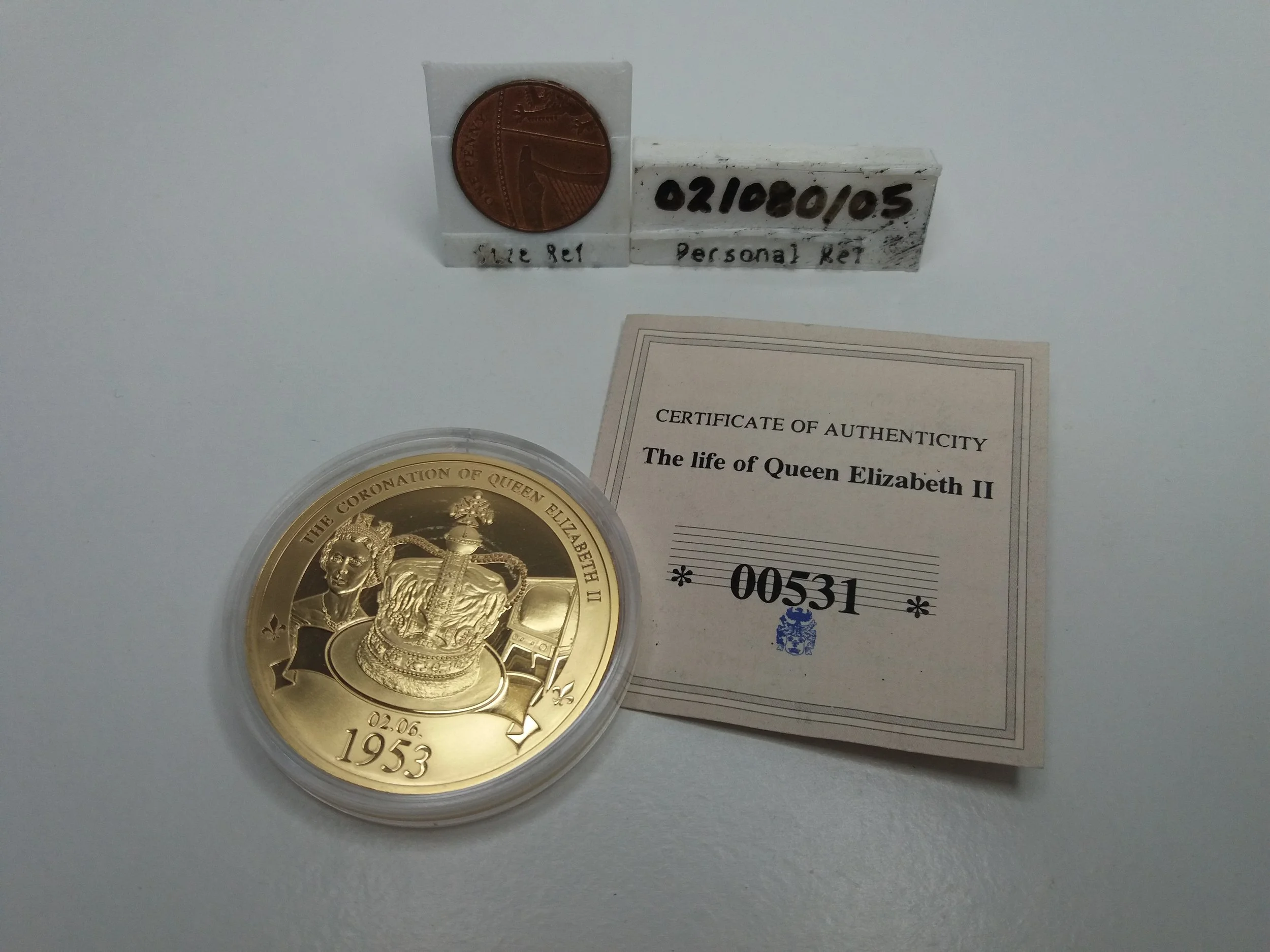 2009 | The Life of Queen Elizabeth II Medal & COA