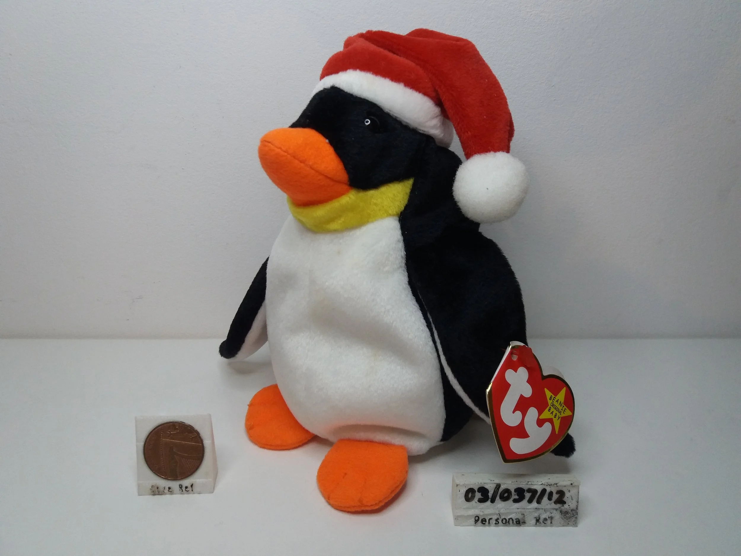 Zero the Holiday Penguin - ty Beanie Babies