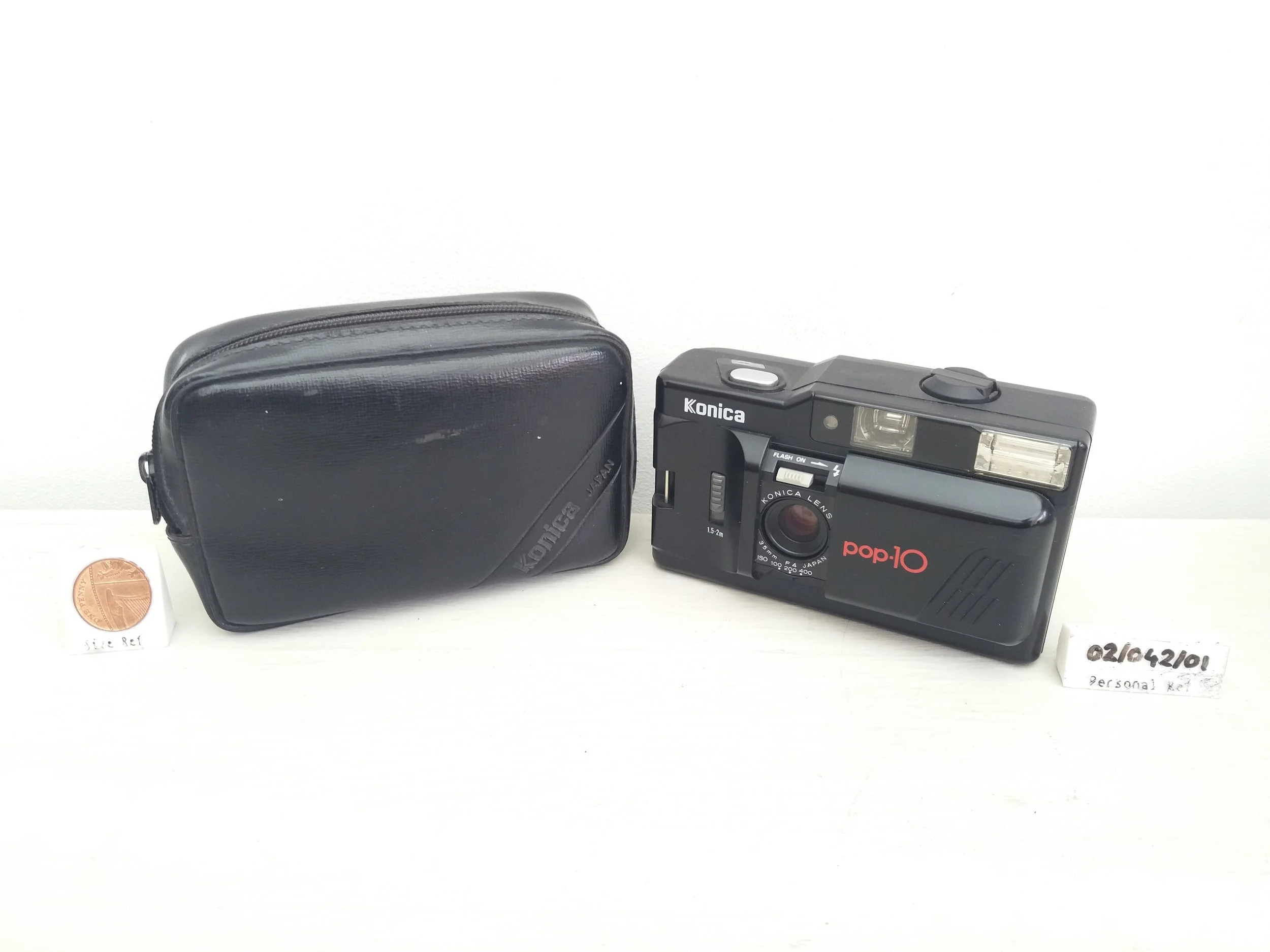 1985 | Konica pop-10 Camera & Case