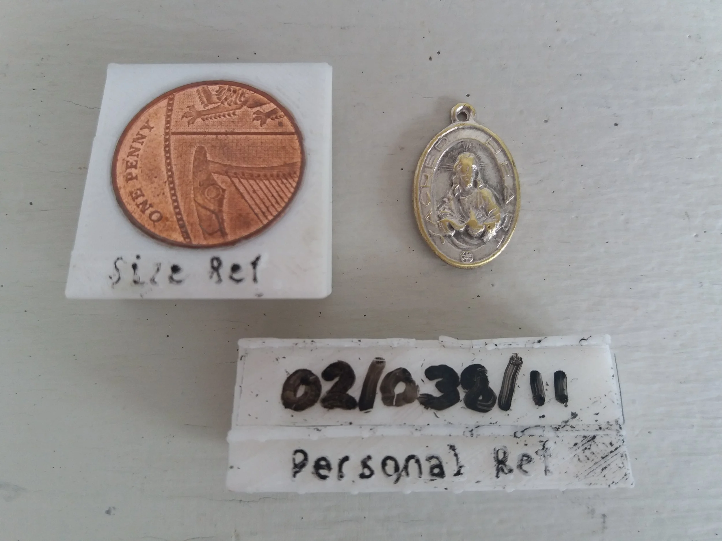 Sacred Heart / Virgo Carmeli Pendant Charm