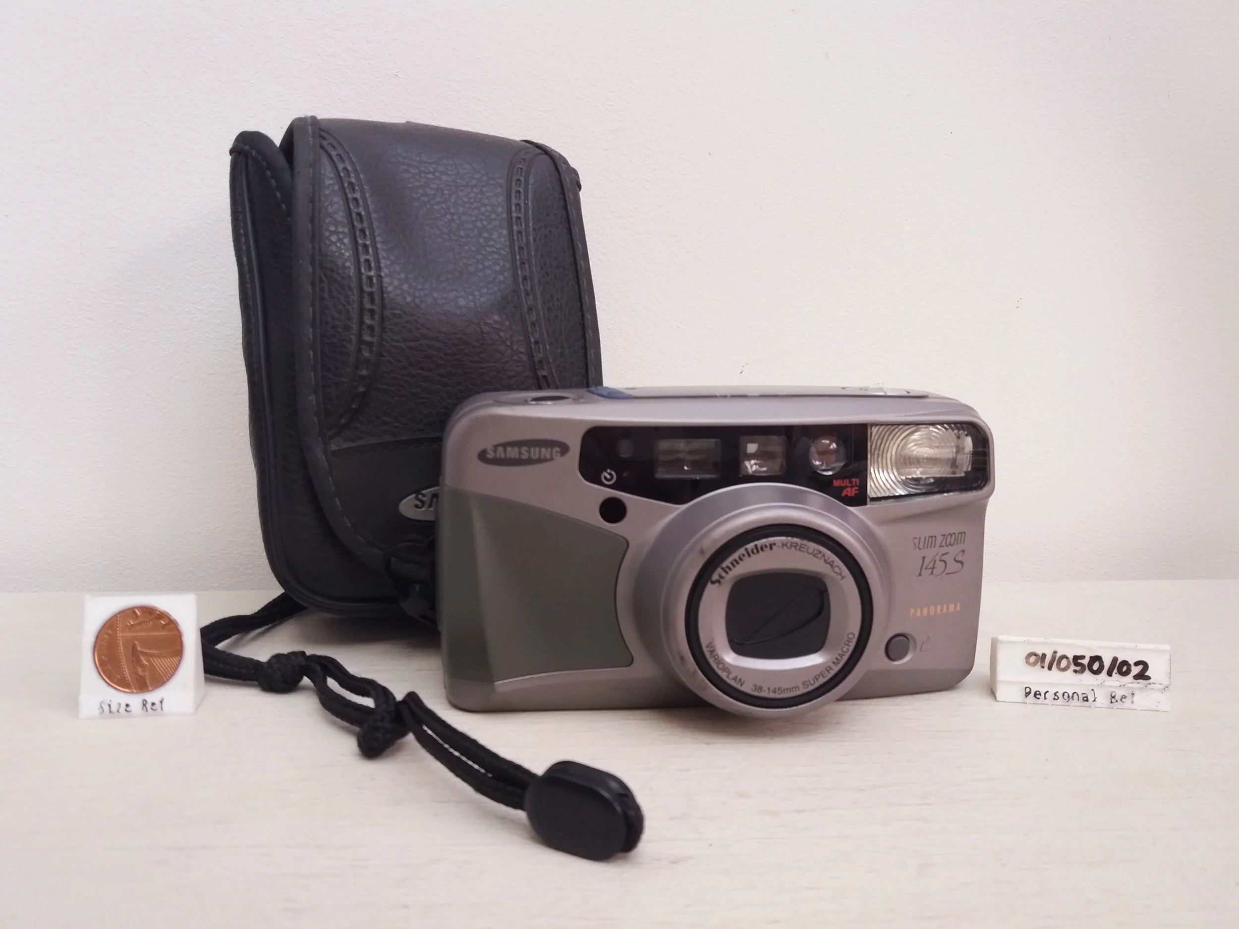 1998 | Samsung Slim Zoom 145S 35mm Film Camera with Case
