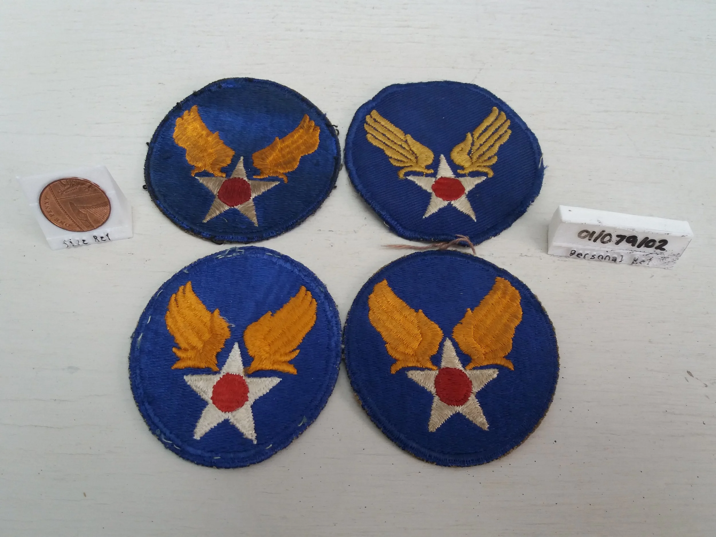 1941 - 1947 | 4x United States Army Air Forces (USAAF) Patches