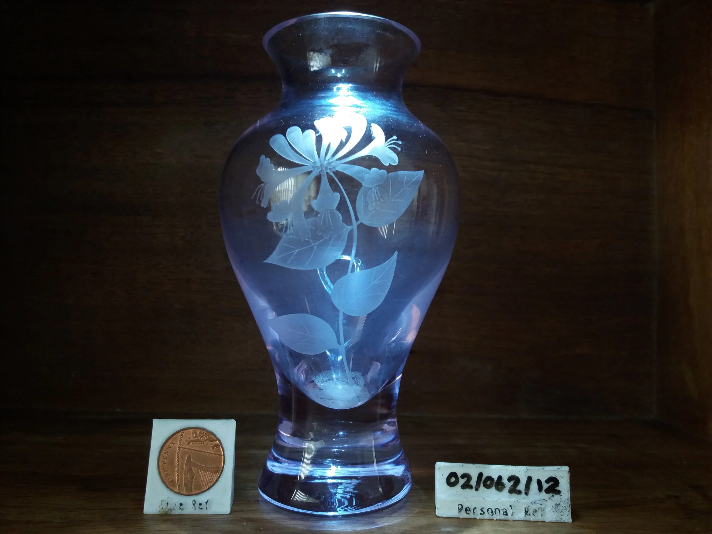 1970s | Purple Honey Suckle Caithness Glass Vase