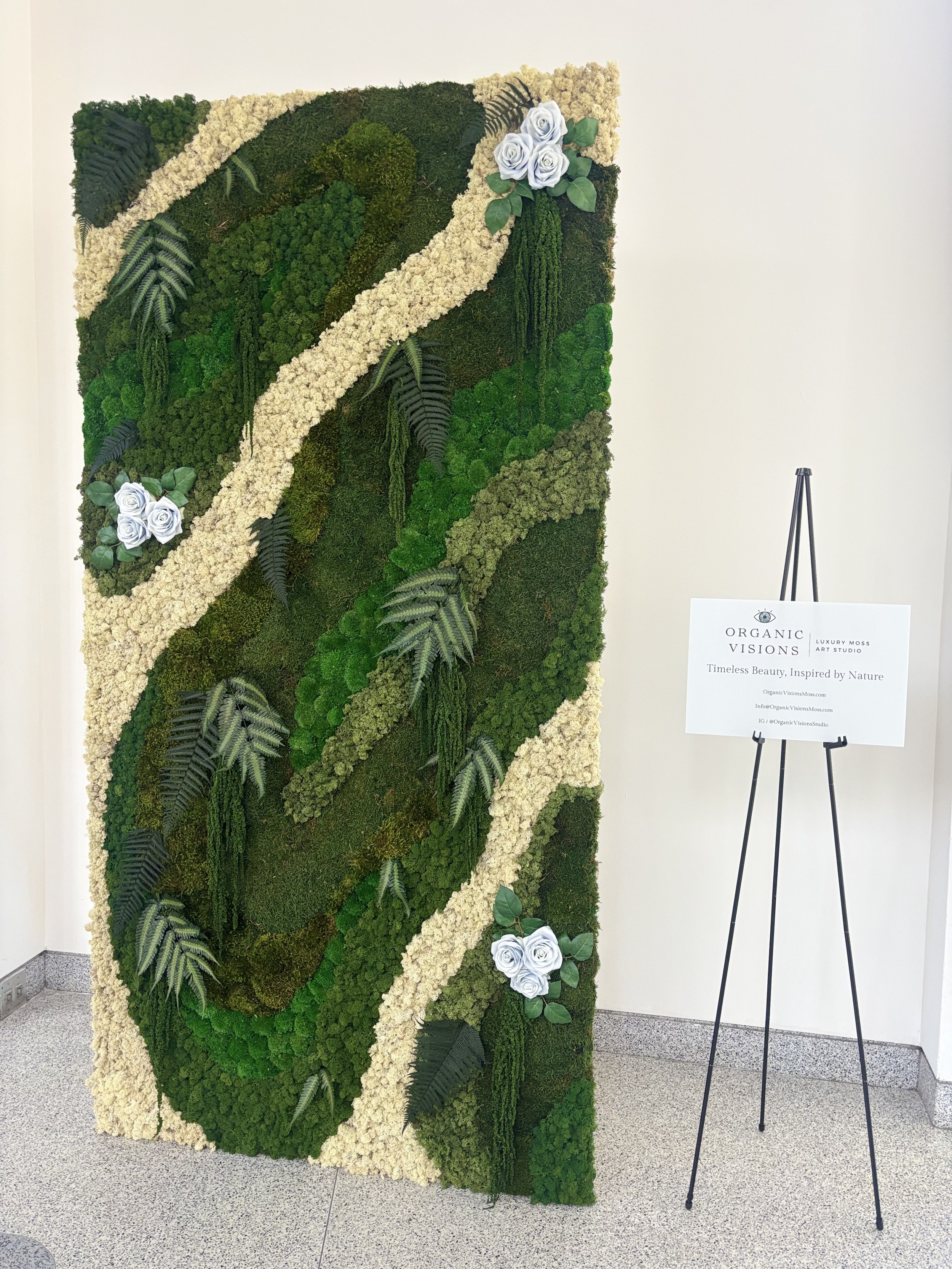 Preserved Moss Backdrops
