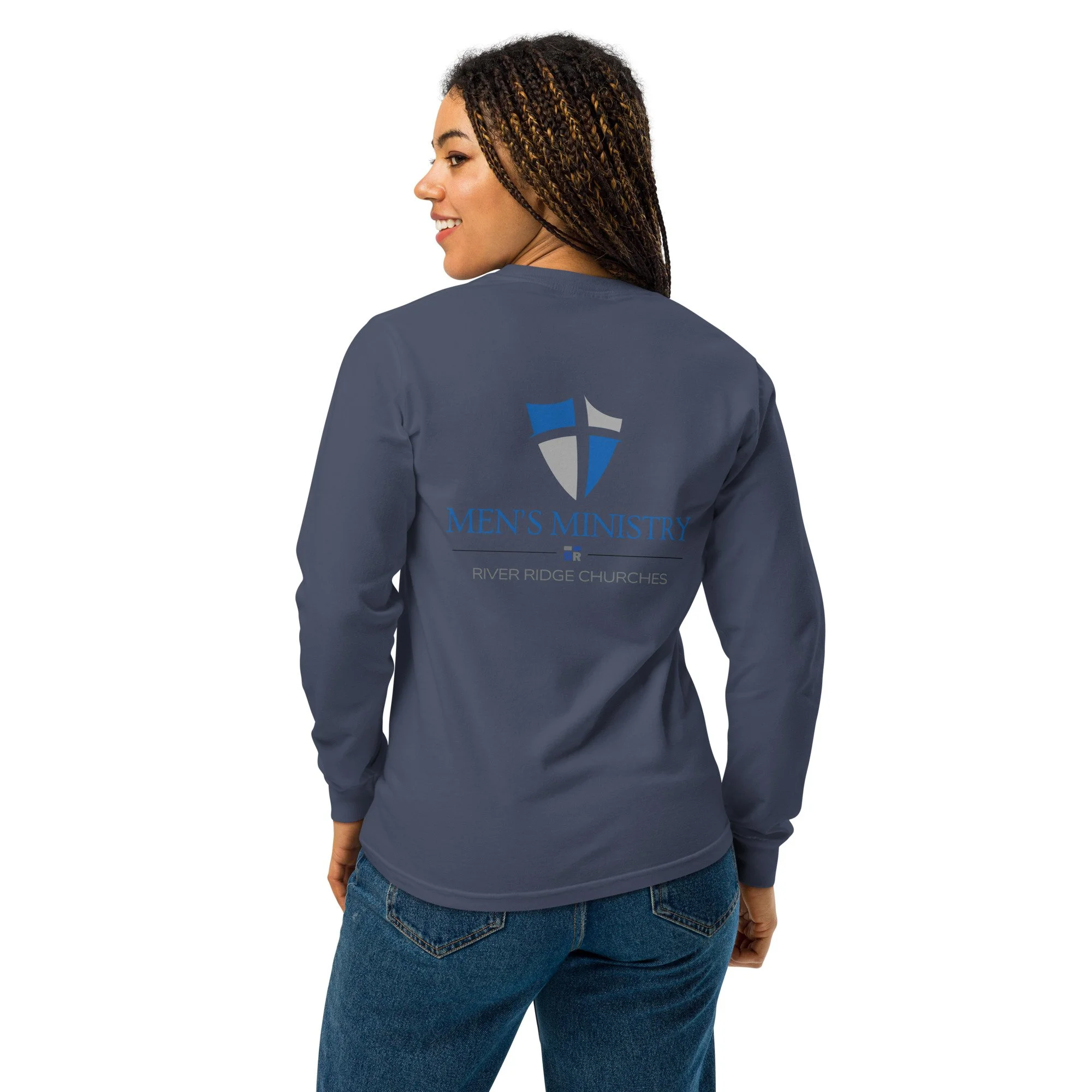 unisex-garment-dyed-heavyweight-long-sleeve-shirt-navy-back-6ac033a8b44f2.jpg