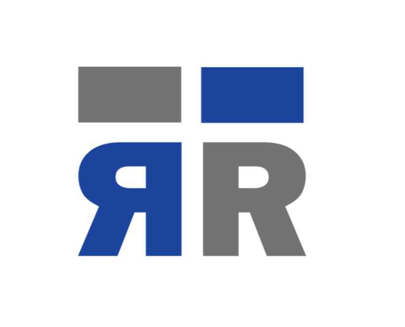 Logo for River Ridge Churches with stylized blue and gray text and wavy blue lines underneath.